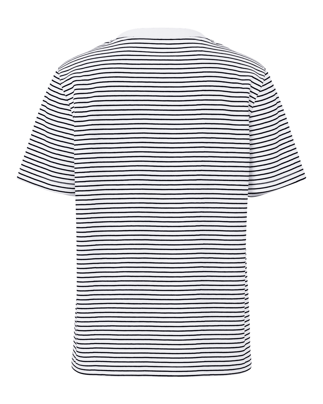RIA SMALL STRIPE TEE - BRIGHT WHITE/MARITIME BLUE