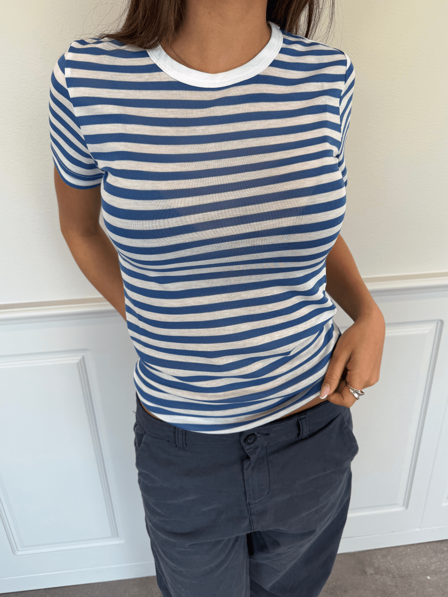 EBBA T-SHIRT - BLUE