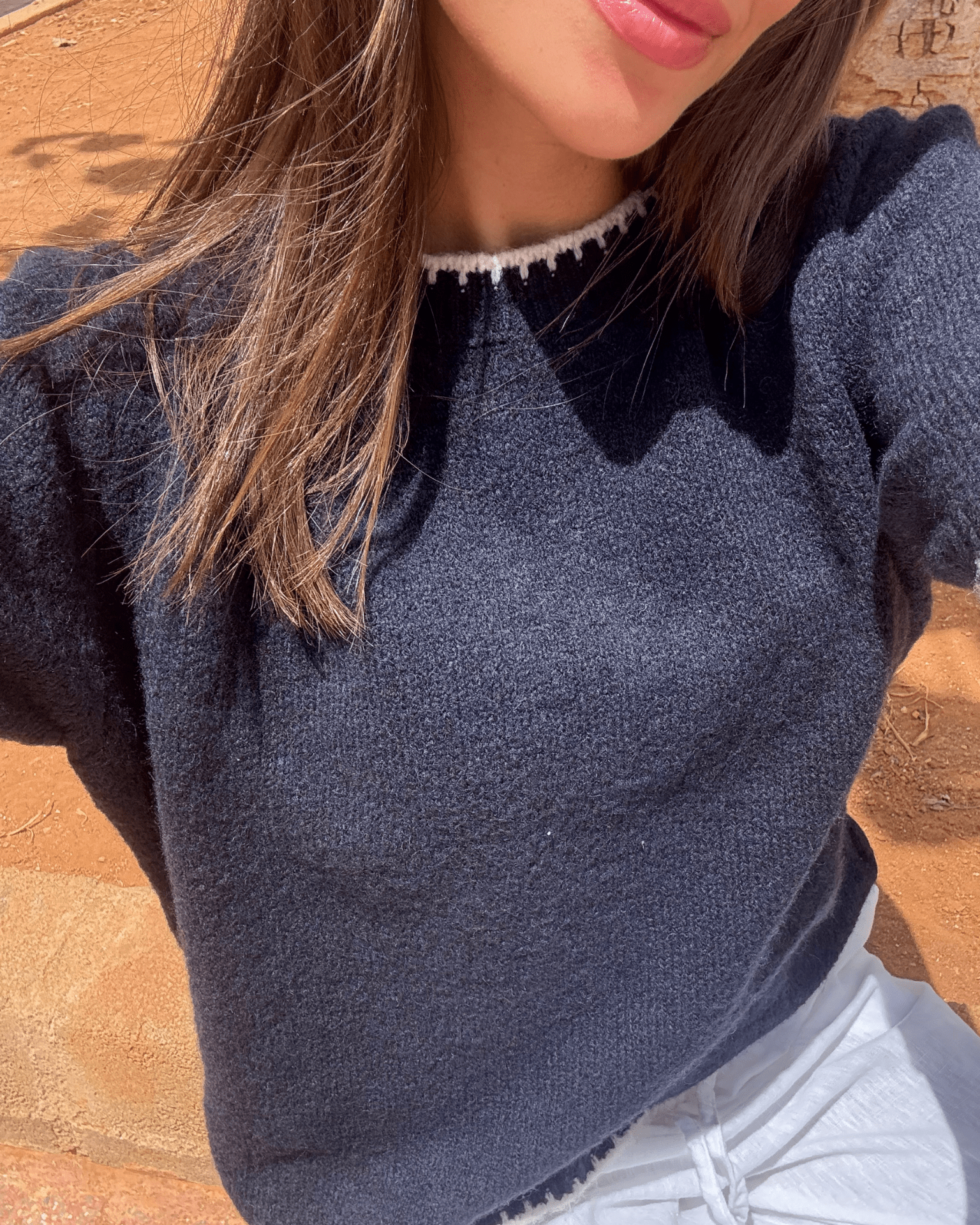 MADDIE KNIT - NAVY