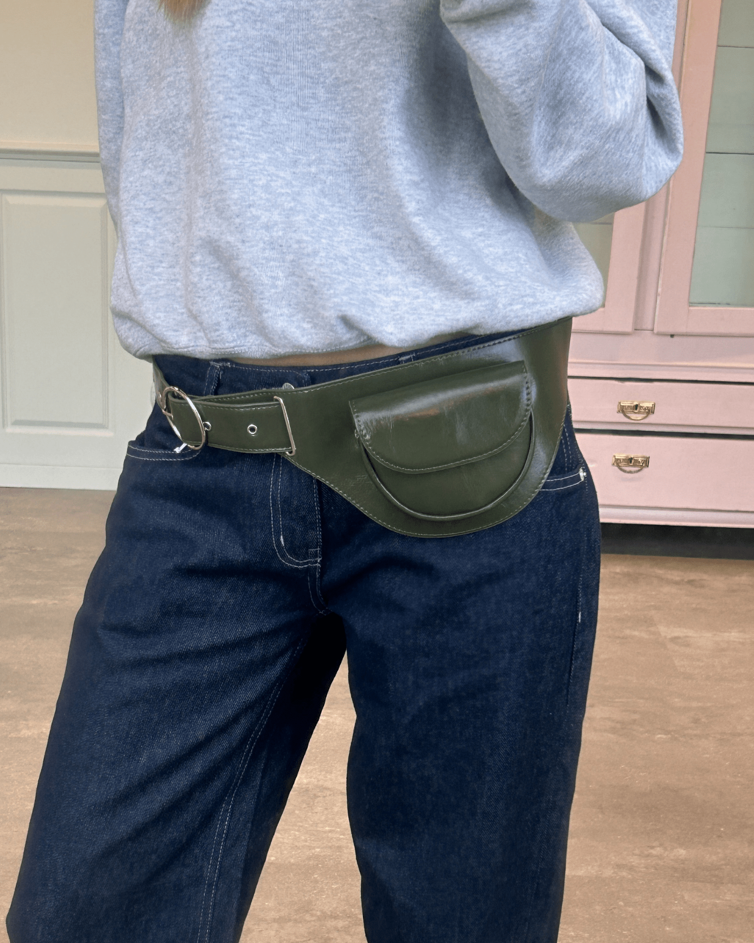 NABINE BELT BAG - SPHAGNUM