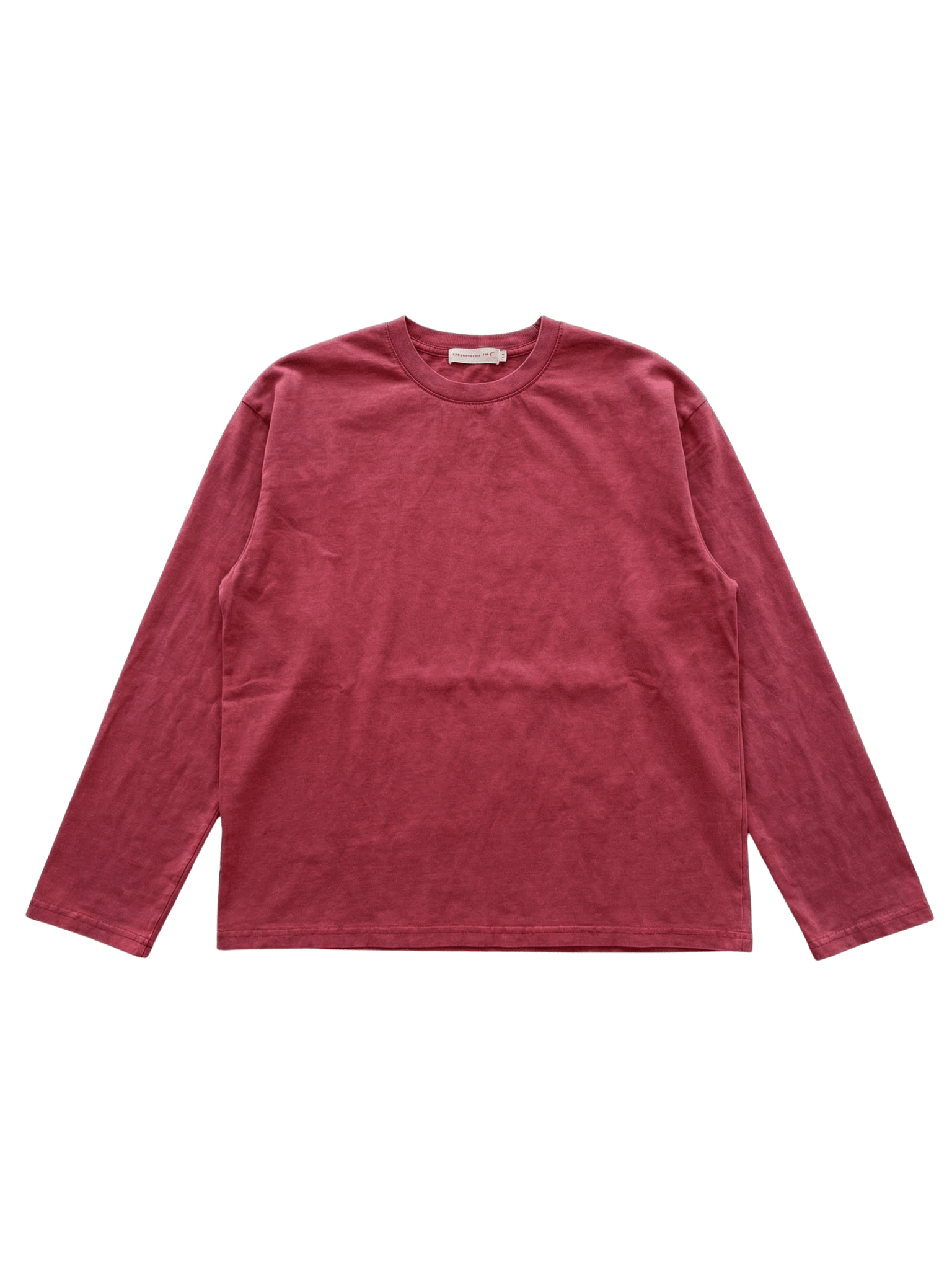 MYNTE WASHED TEE - WINE RED - Dinvintageshop