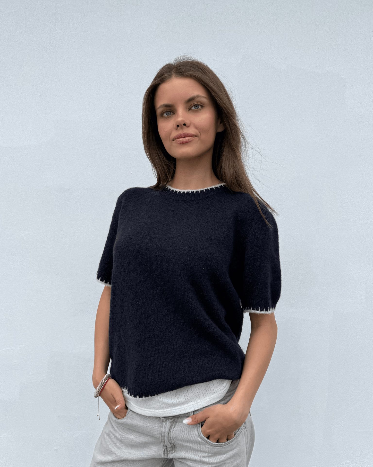 MADDIE KNIT - NAVY