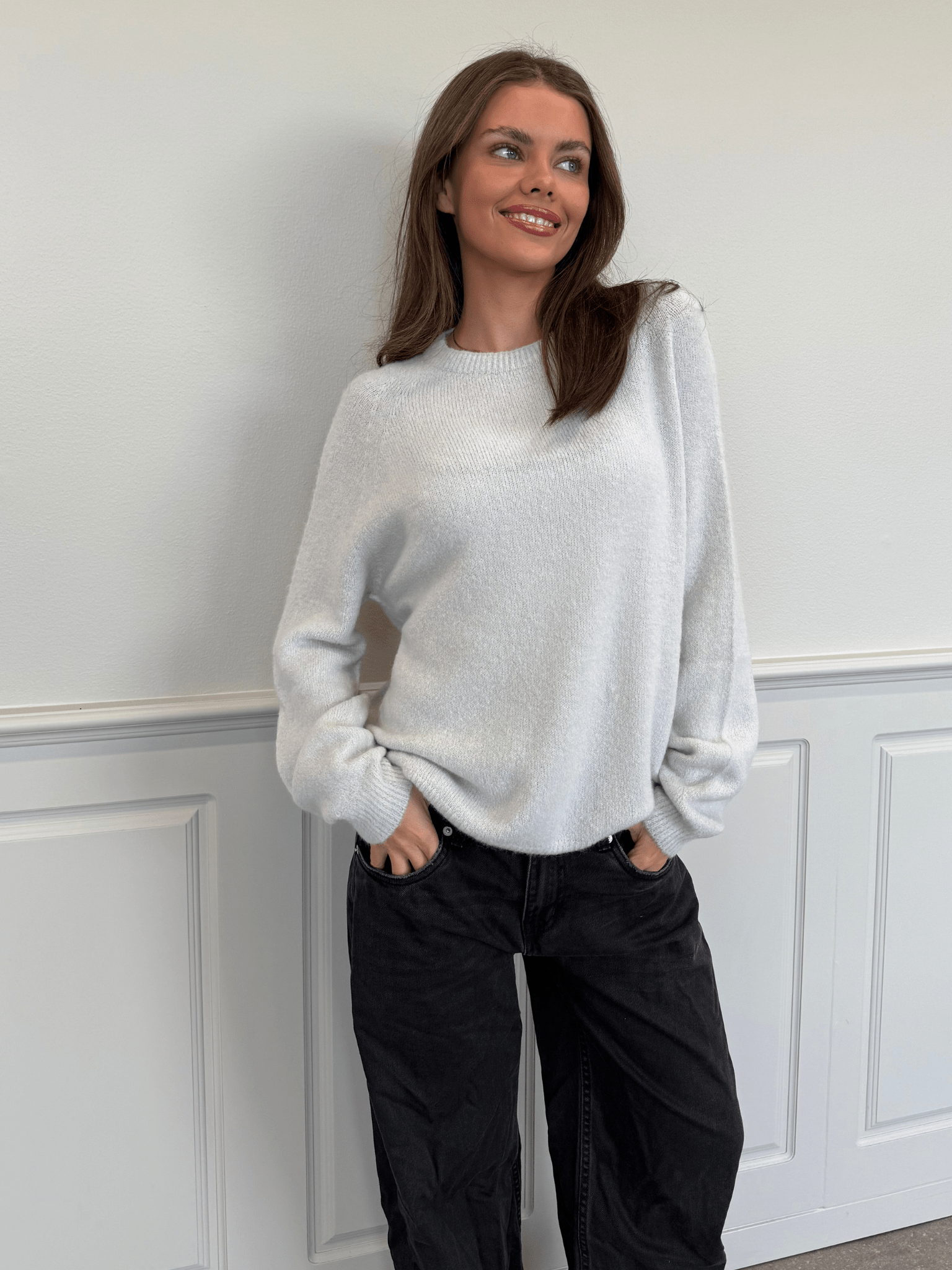 MOLLI KNIT - LIGHT GREY