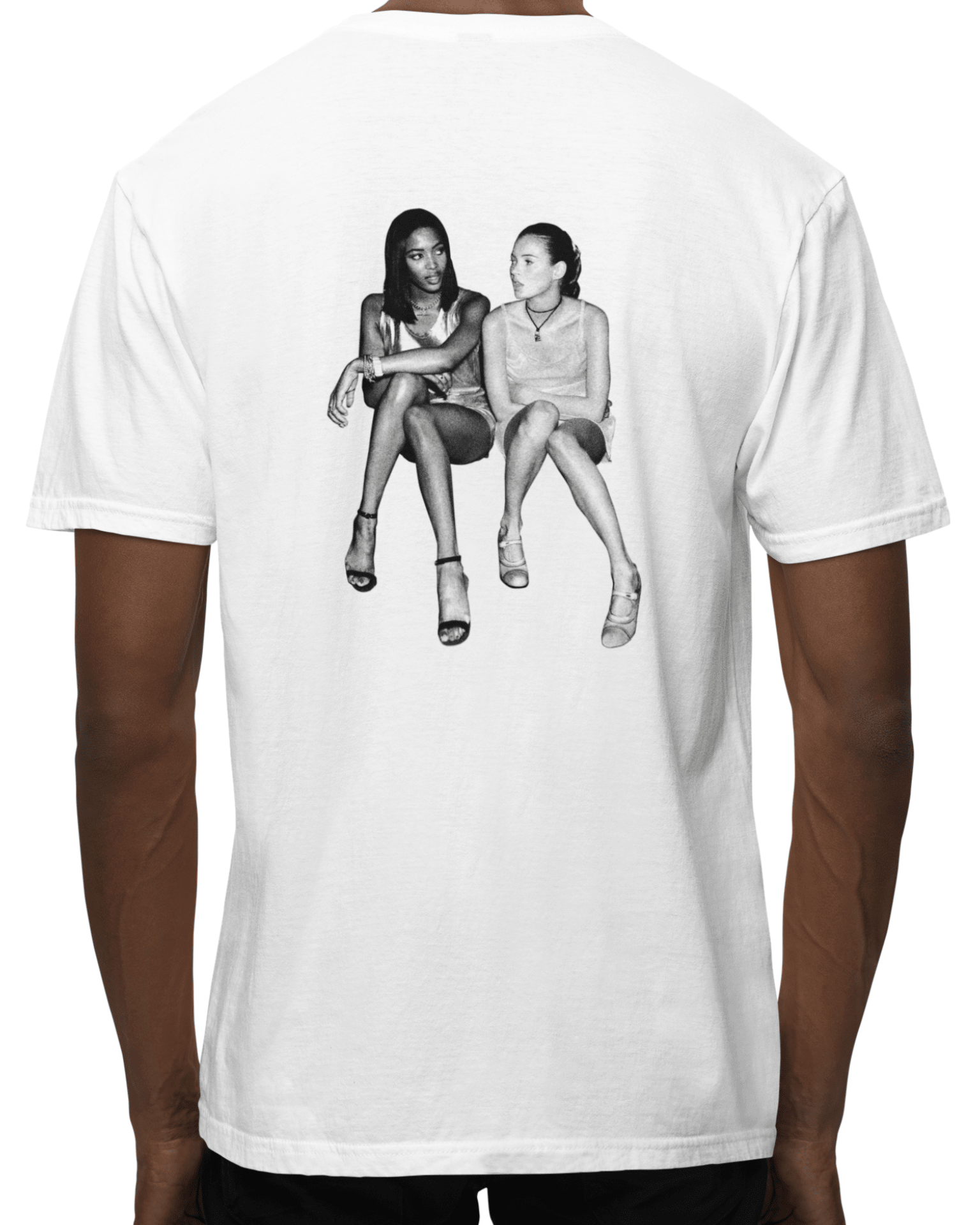US FLAG T-SHIRT - GRAY