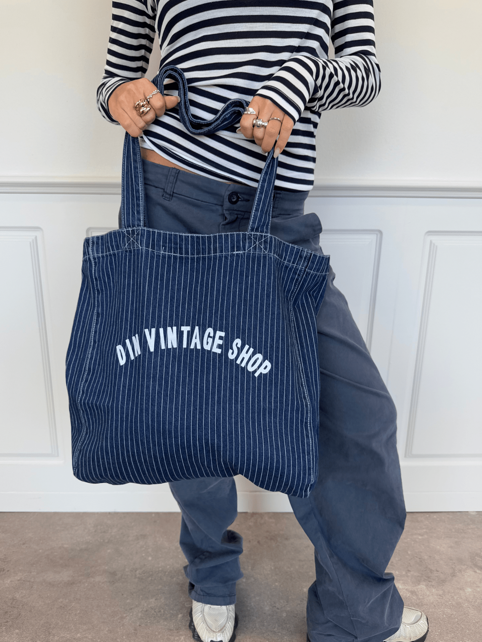 Tote Bag - Dark Stripe