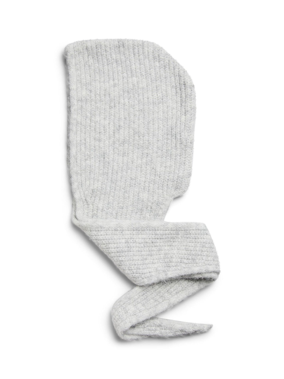 REBECCA BALACLAVA - LIGHT GREY MELANGE