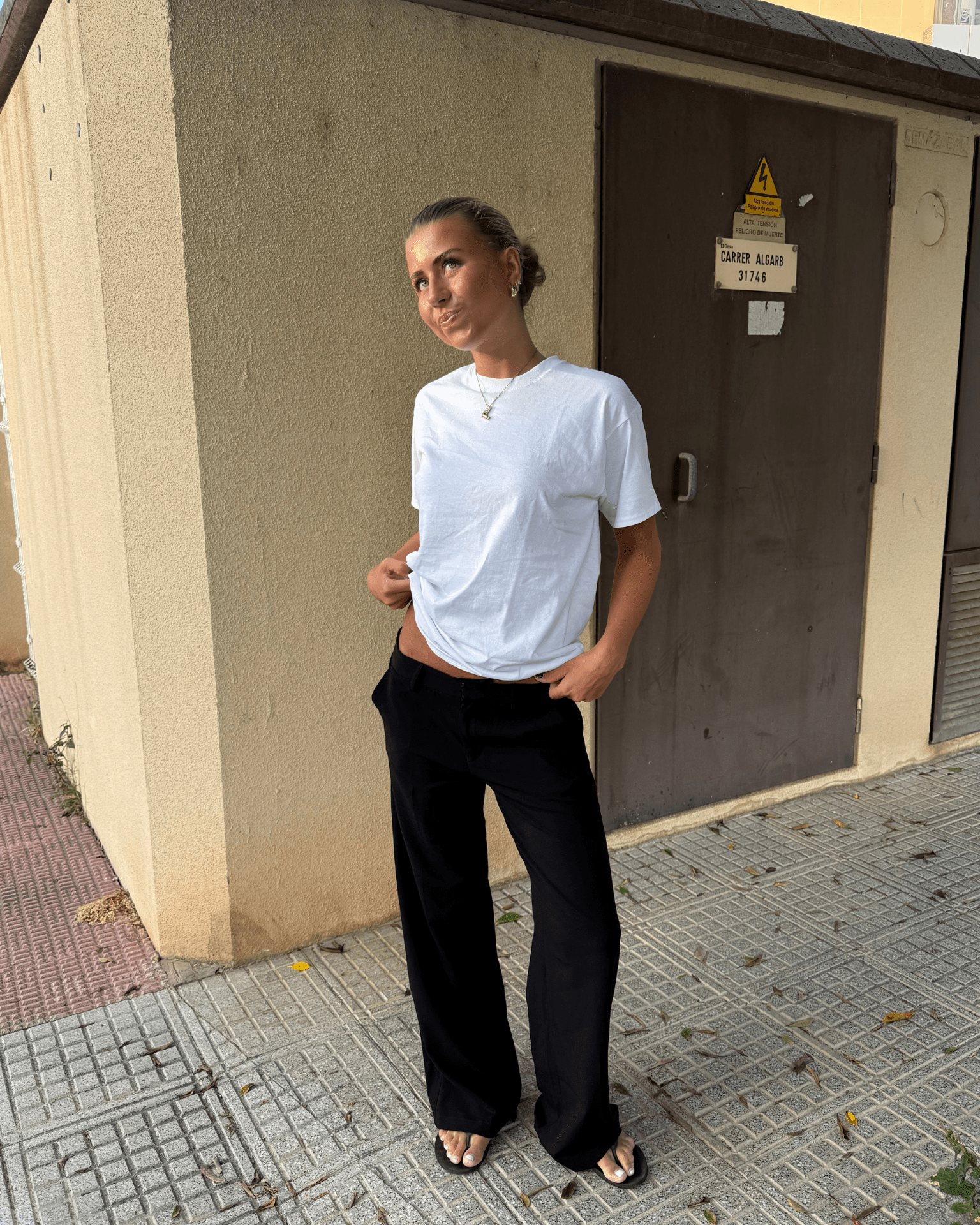 BELLA SUIT PANTS - BLACK