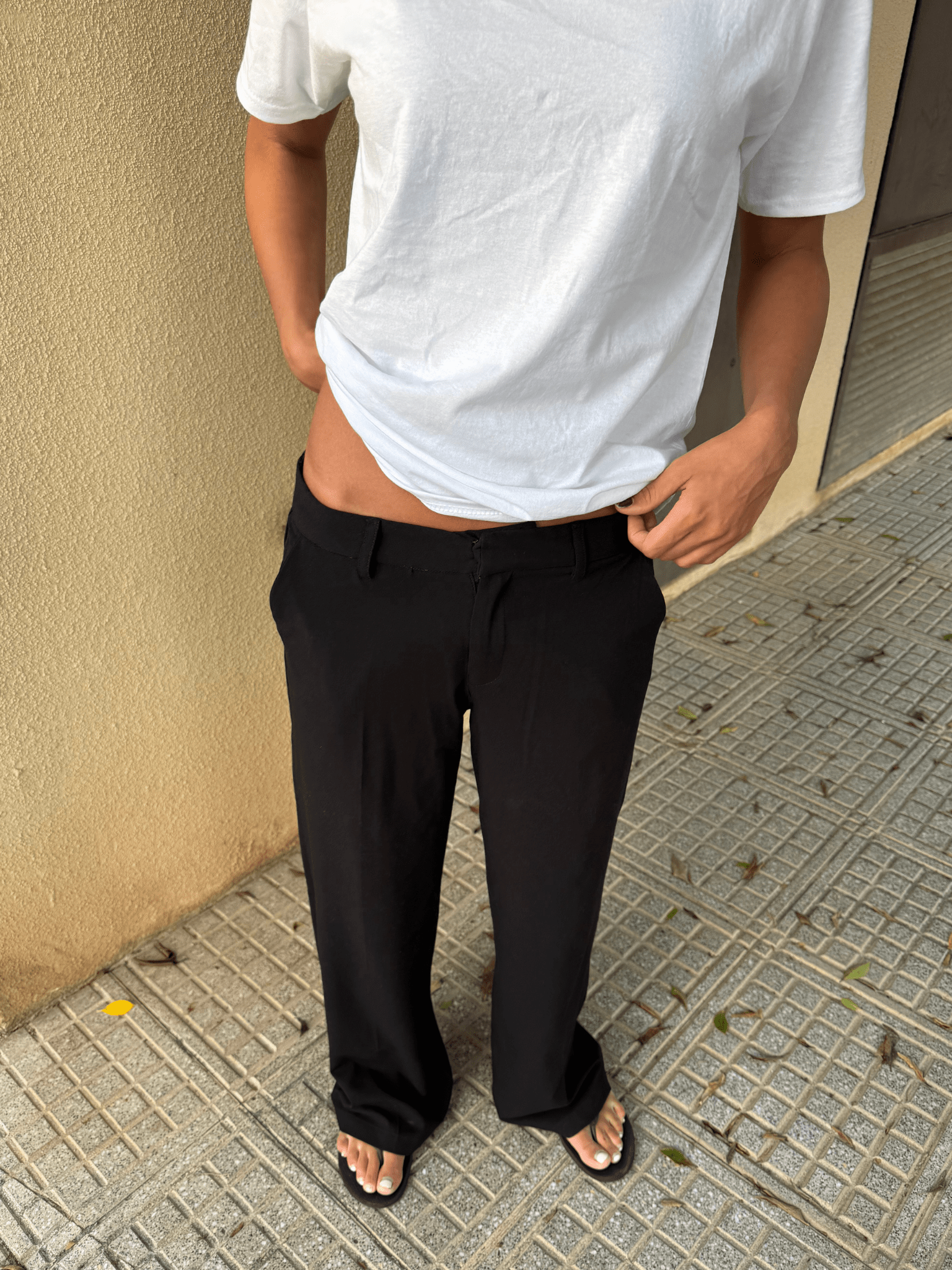 BELLA SUIT PANTS - BLACK