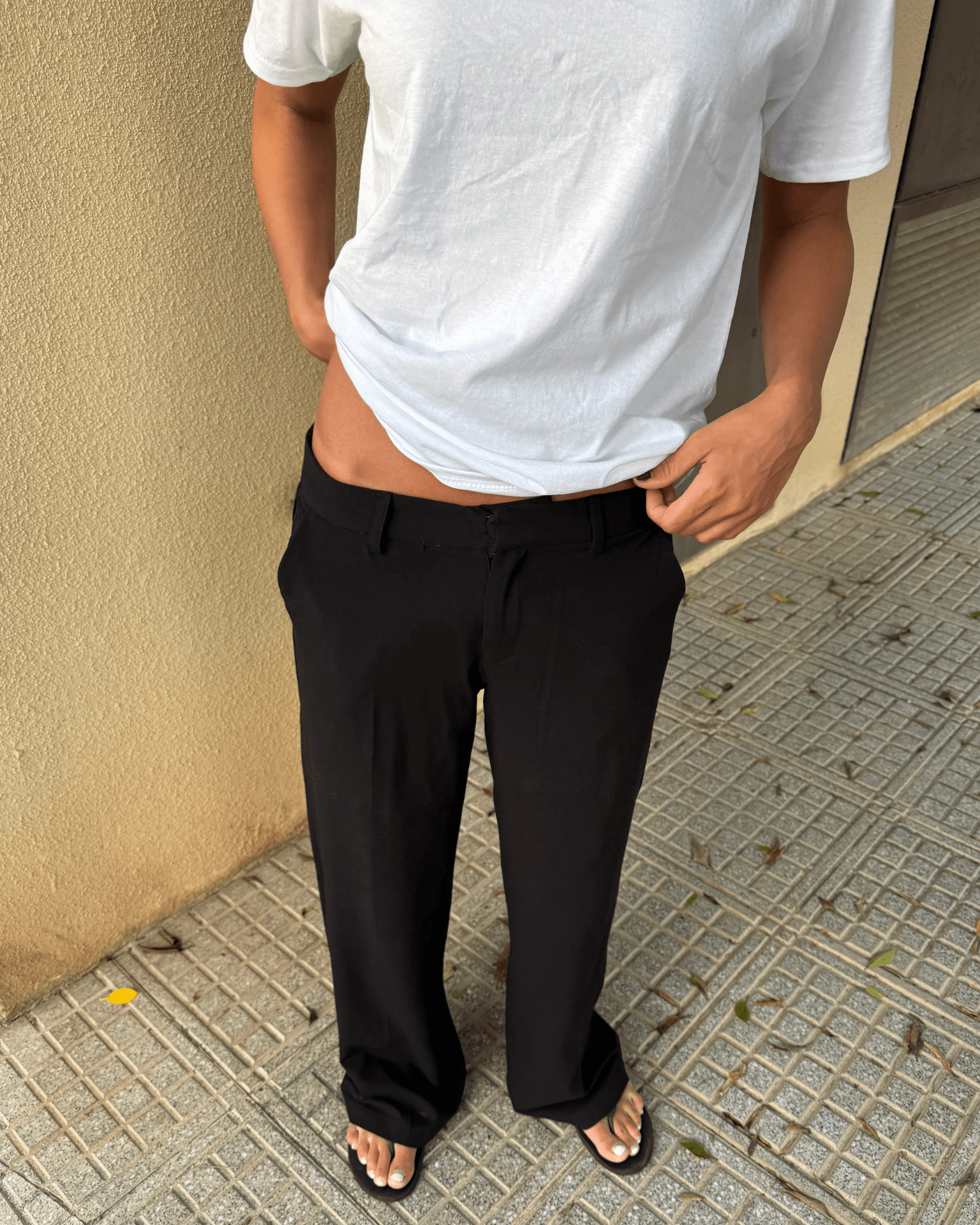 BELLA SUIT PANTS - BLACK