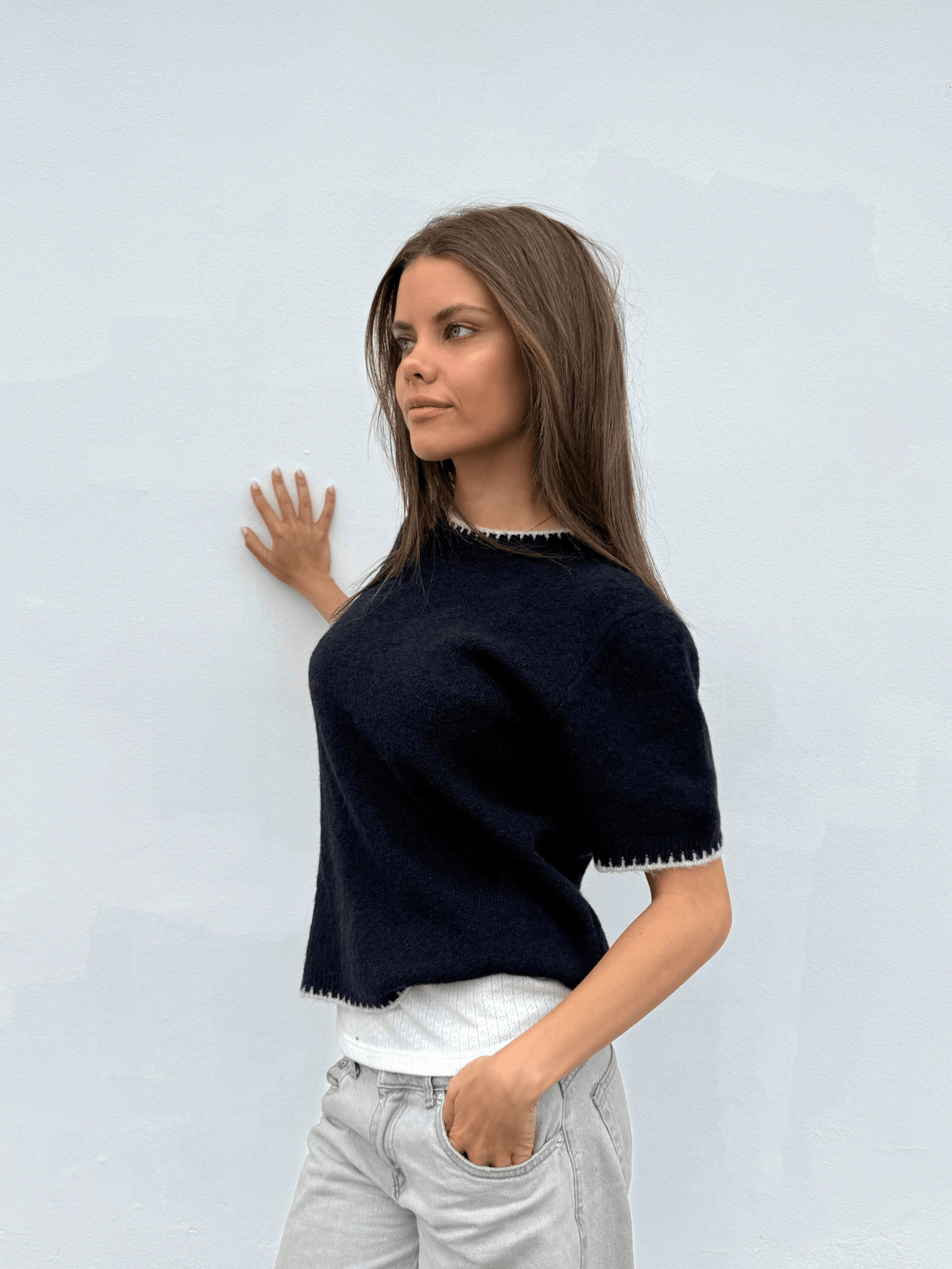 MADDIE KNIT - NAVY