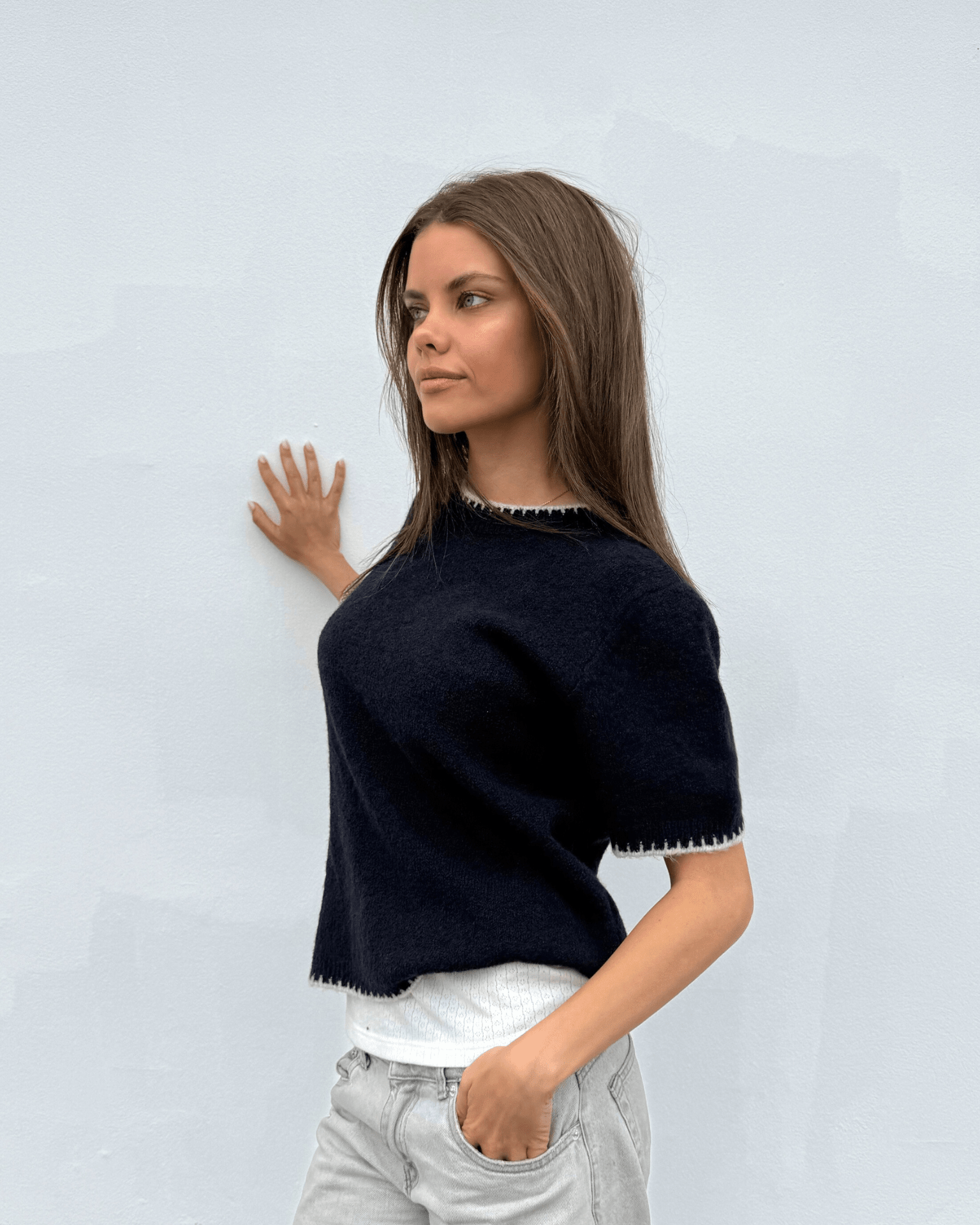 MADDIE KNIT - NAVY