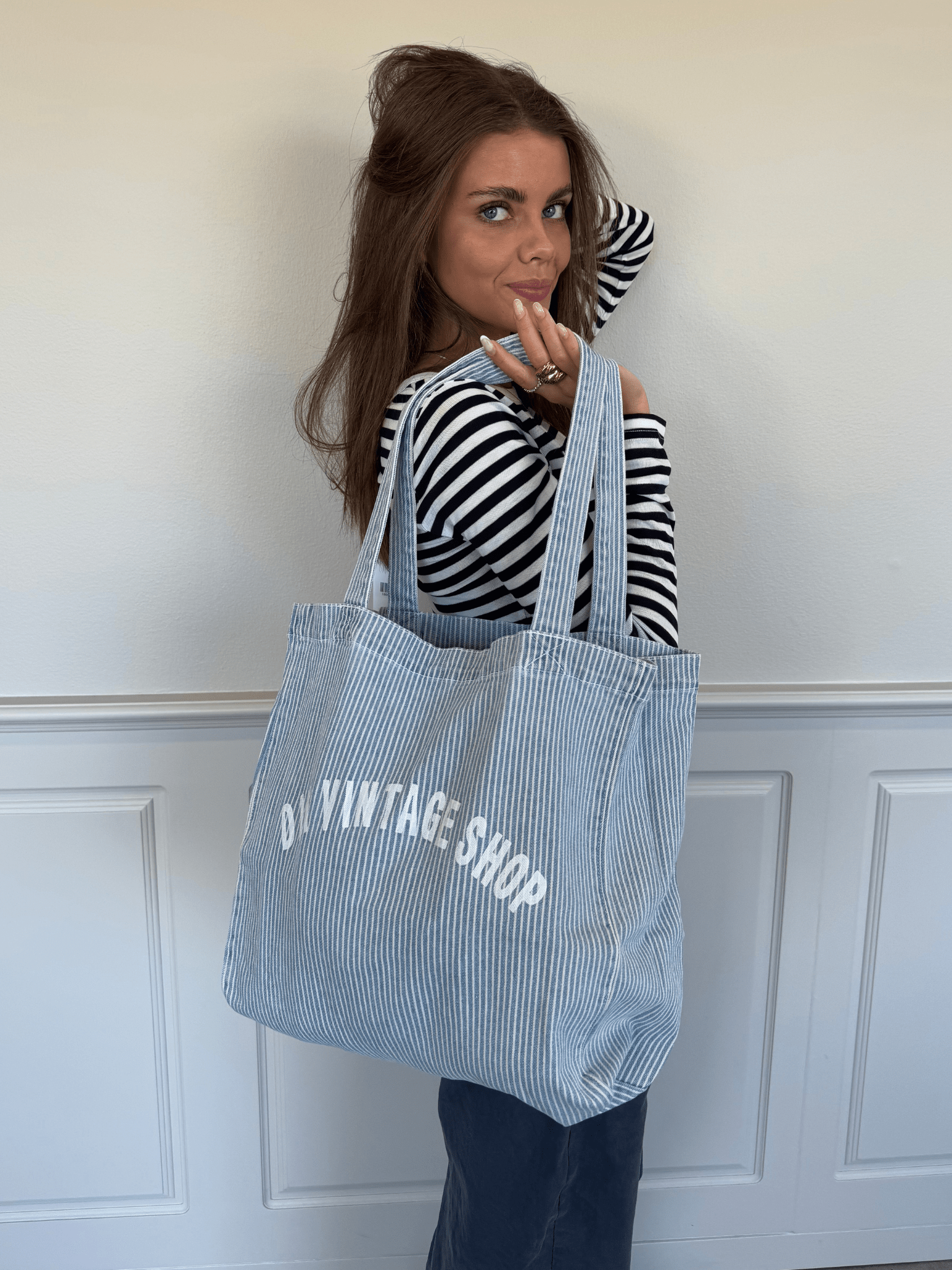 TOTEBAG - LIGHT STRIPE
