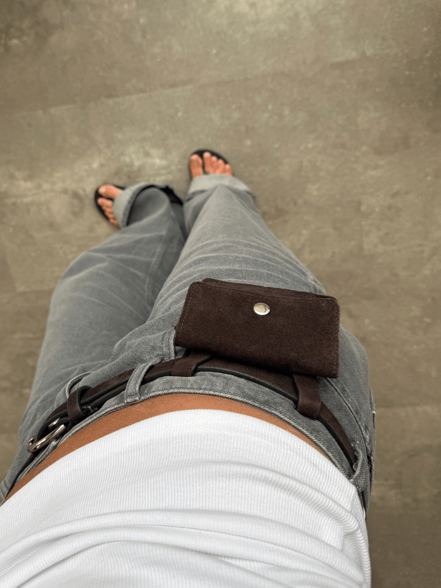 AFIA SUEDE BELT BAG - DELICIOUS