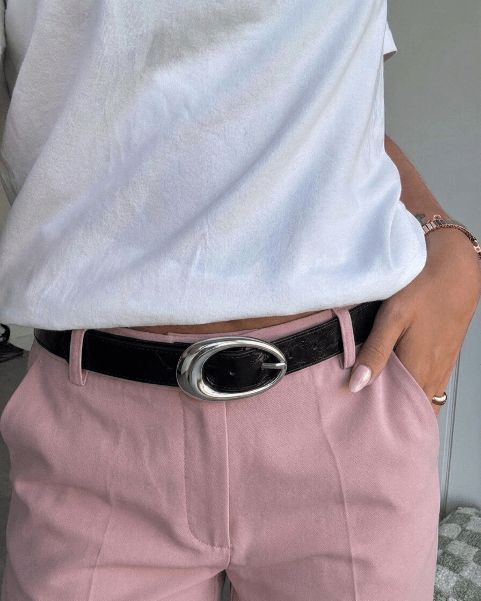 NOYCE JEANS BELT - BLACK