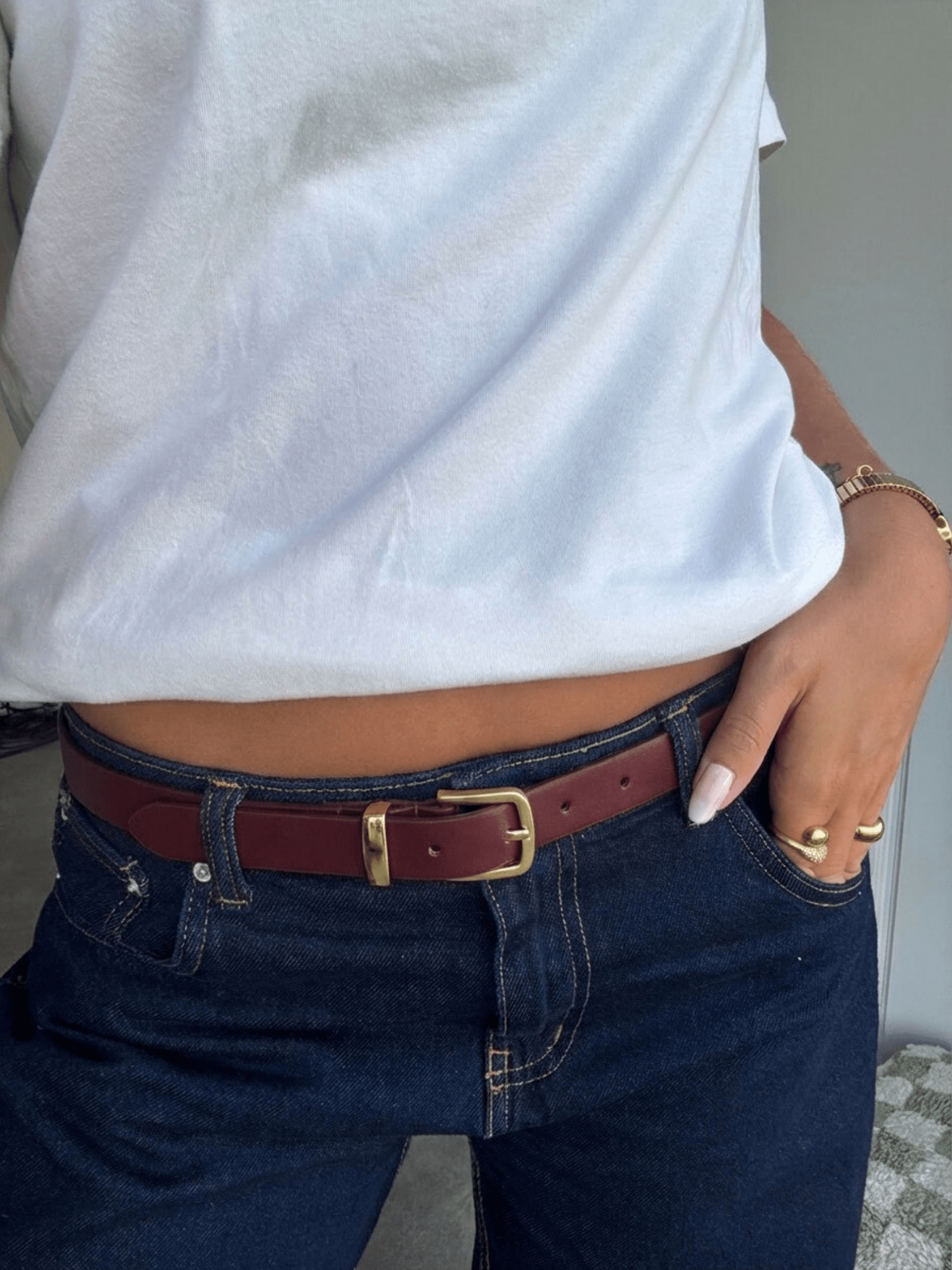 JANNY JEANS BELT - WINETASTING
