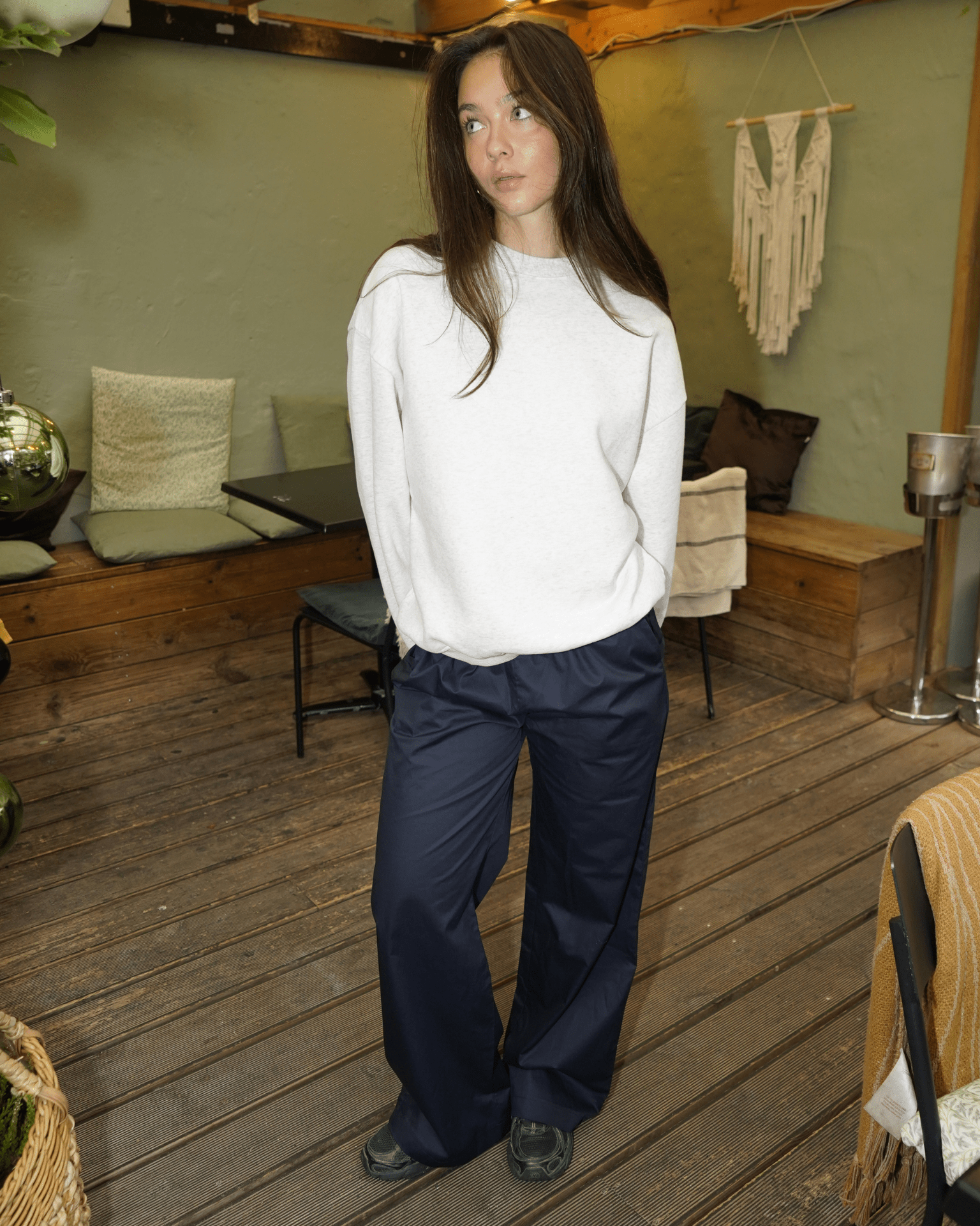 ELSA PANTS - GRAY