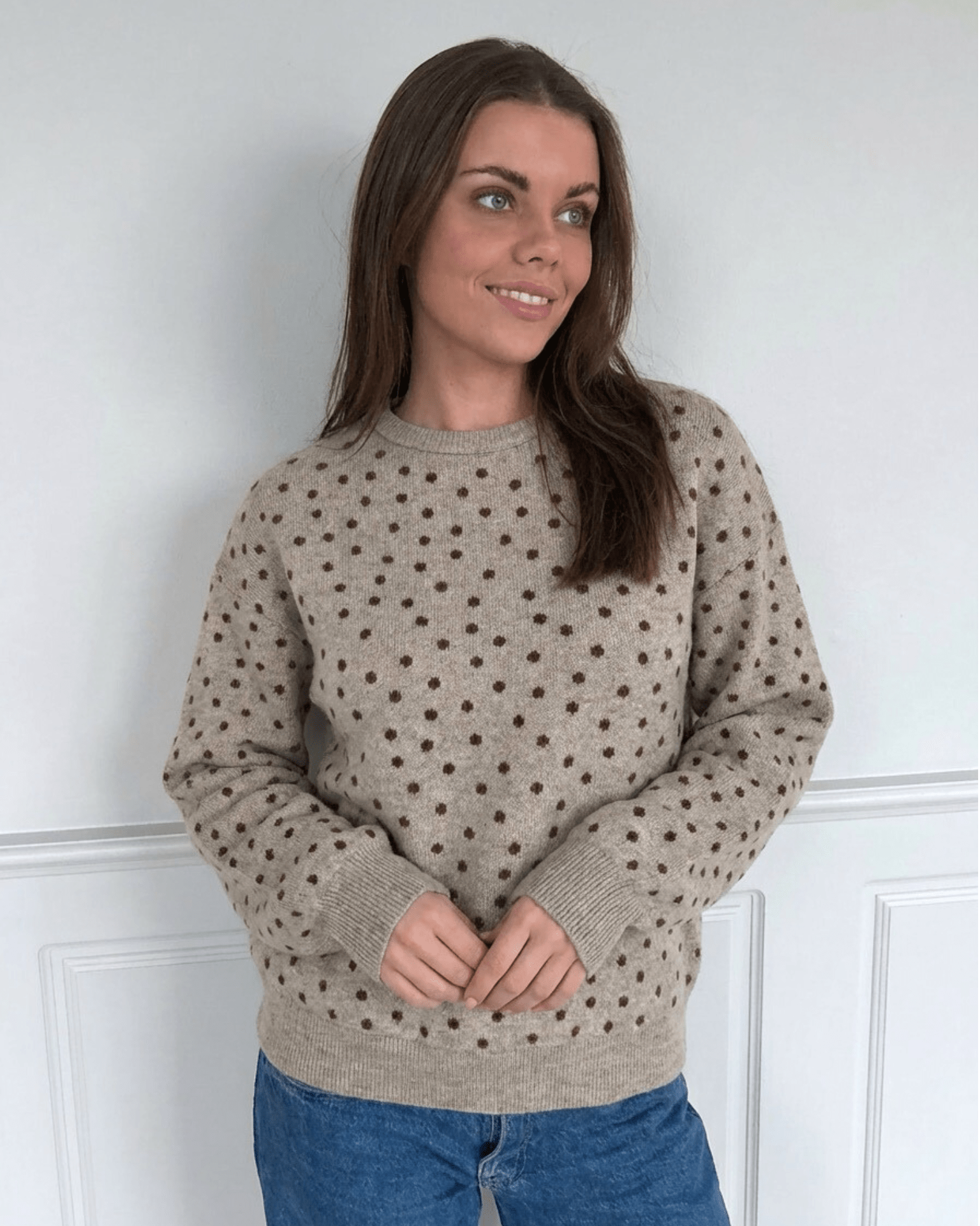 NANCY DOT STRIK - FOSSIL/FUDGE DOTS