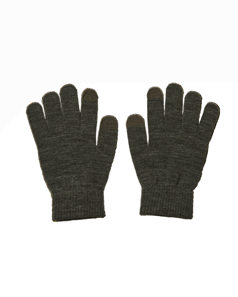 BUDDY GLOVES (mobile friendly) - DARK GREY MELANGE