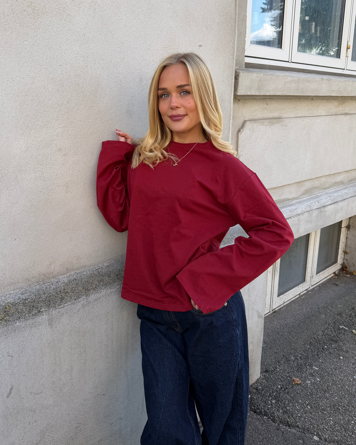 MYNTE TEE - BORDEAUX