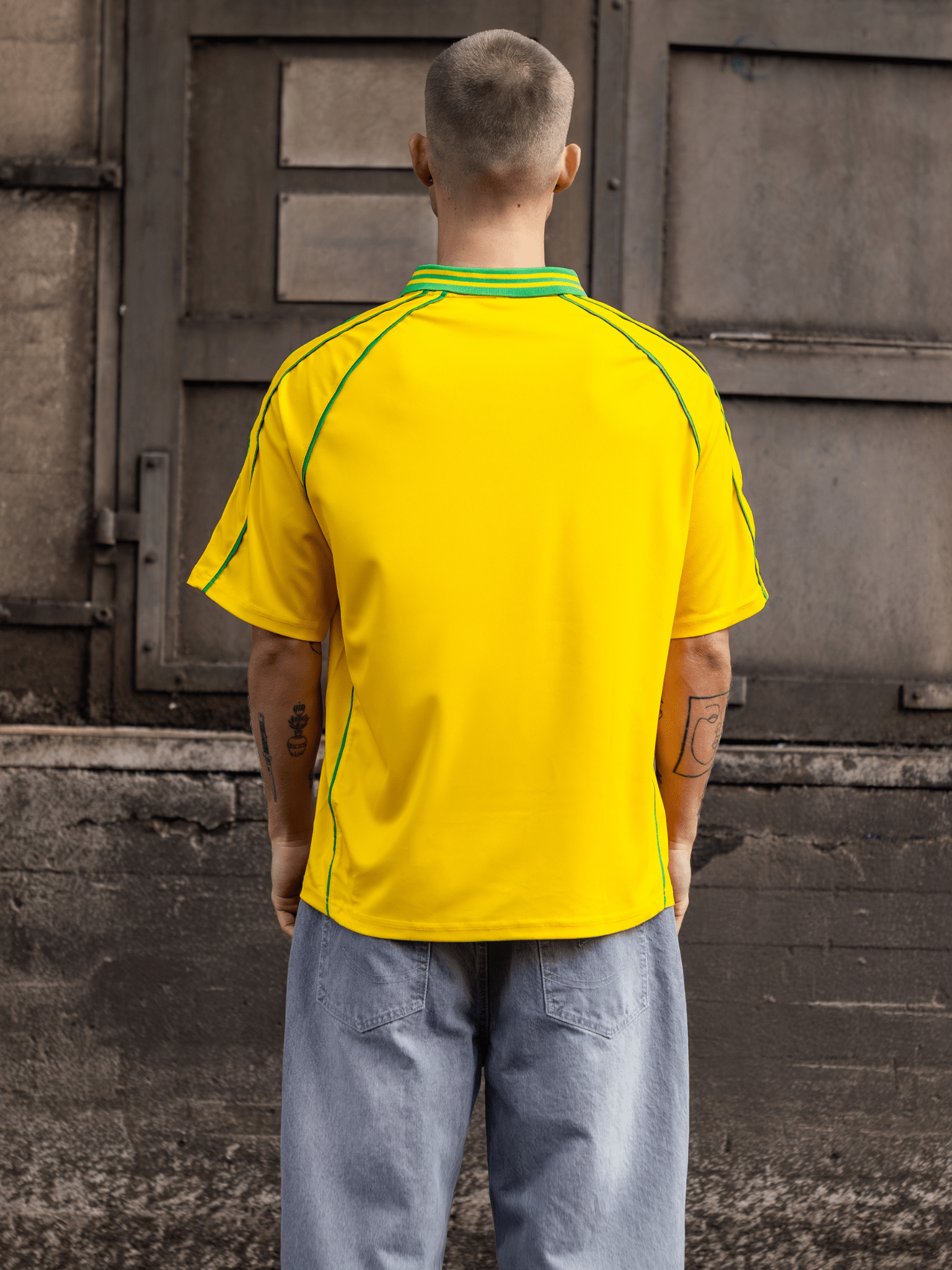 PLAYGRND FOOTBALL JERSEY - YELLOW