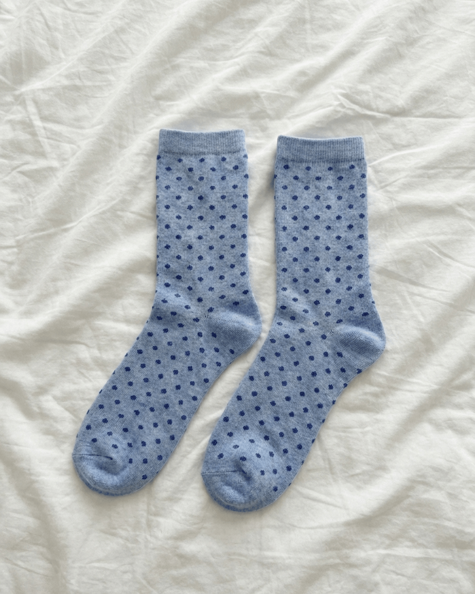 SEBBY GLITTER SOCKS - BABY LAVENDER DOTS