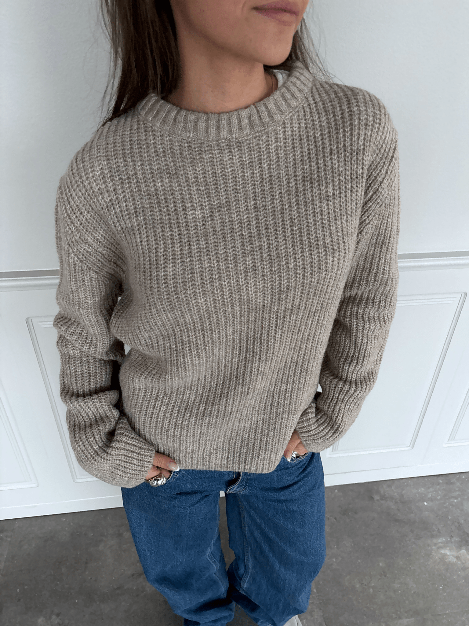 ESSIE KNIT - TAUPE