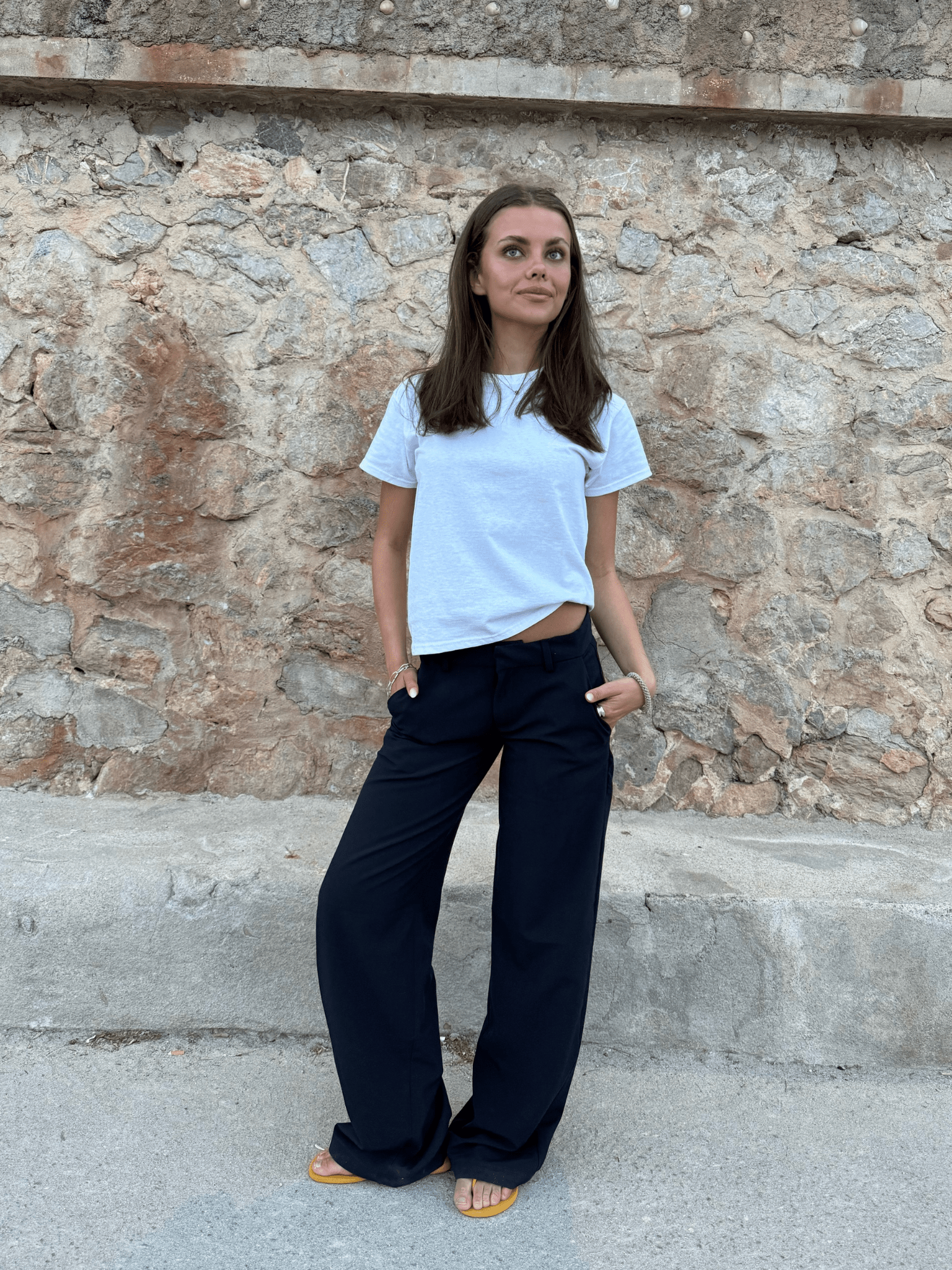BELLA SUIT PANTS - NAVY