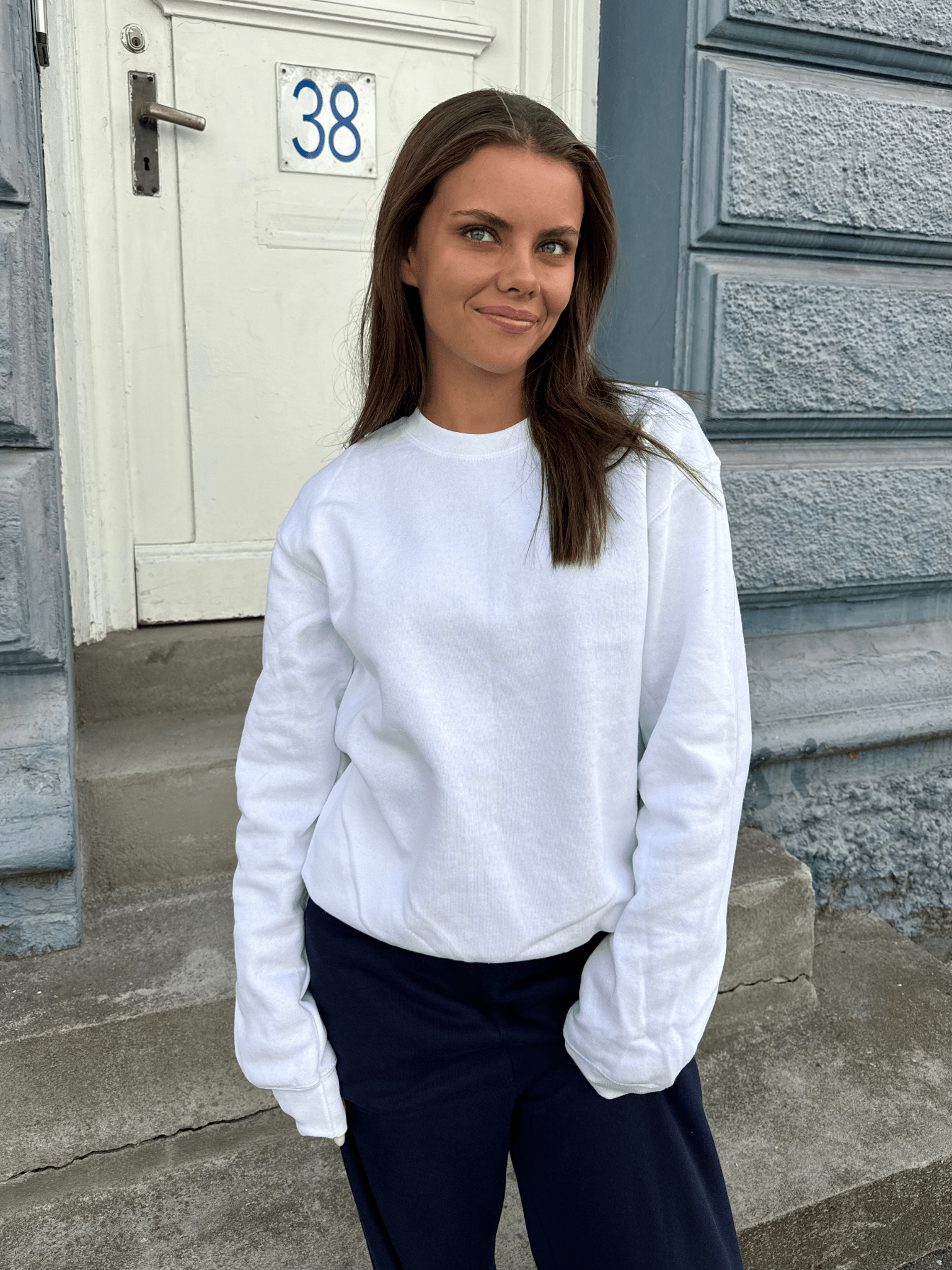 FRUIT SWEATSHIRT - WHITE