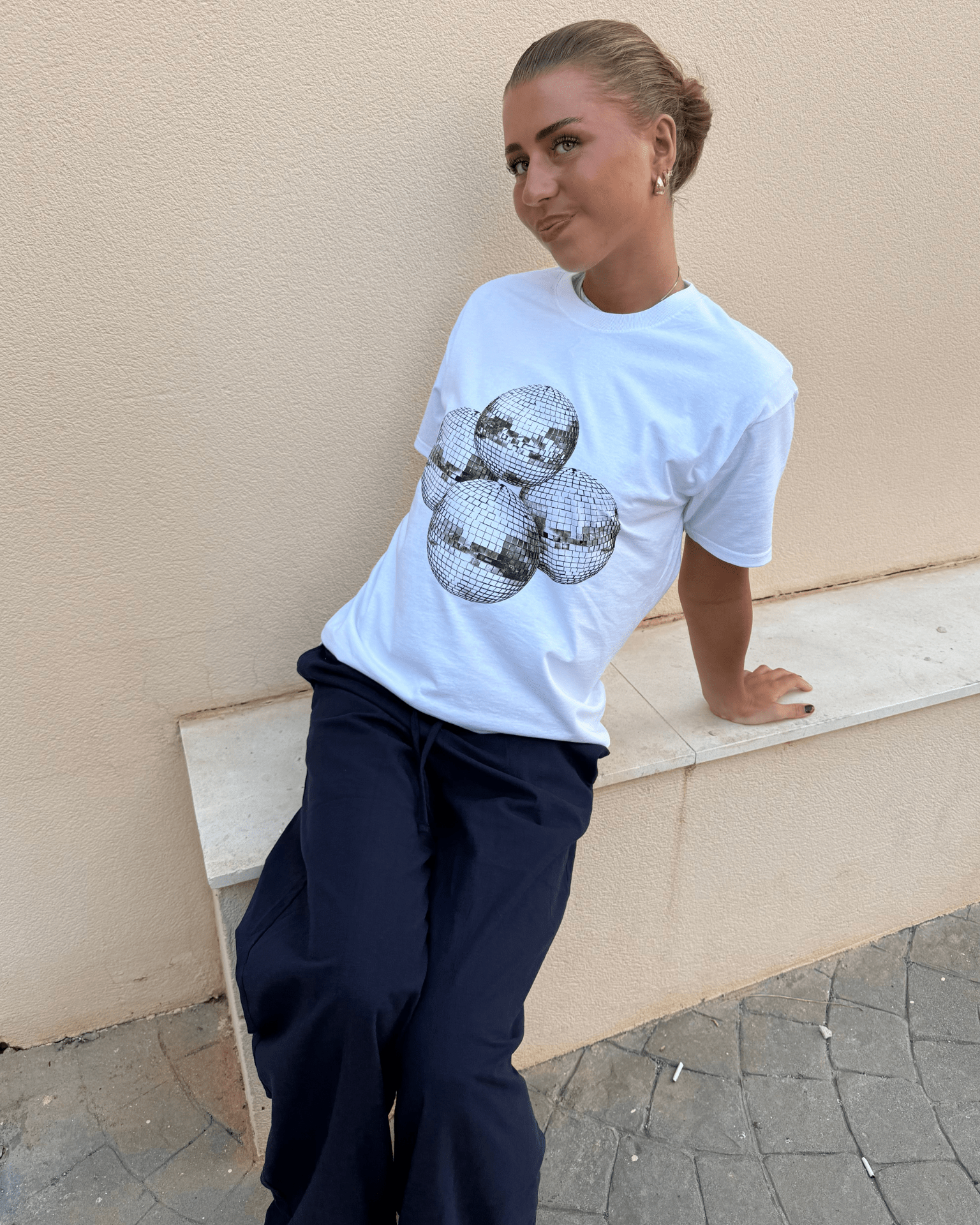 LAKESIDE TEE - WHITE