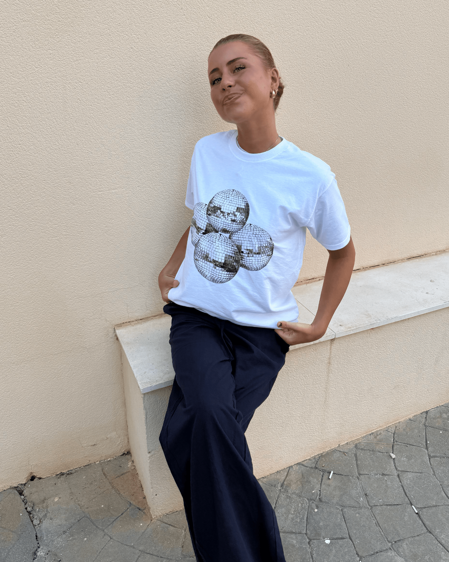 LAKESIDE TEE - WHITE