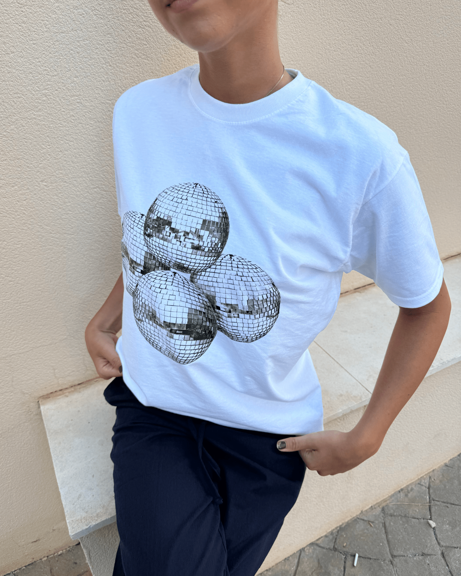 LAKESIDE TEE - WHITE