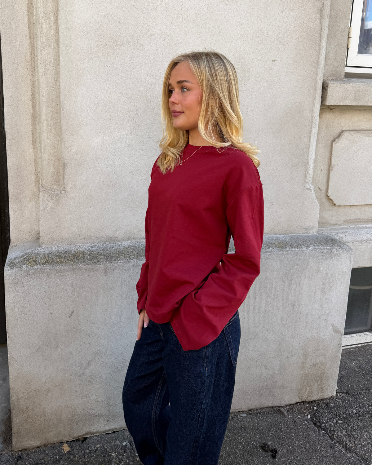 MYNTE TEE - BORDEAUX