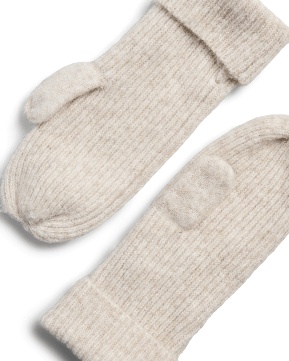 MOELLA MITTENS - WHITECAP GRAY