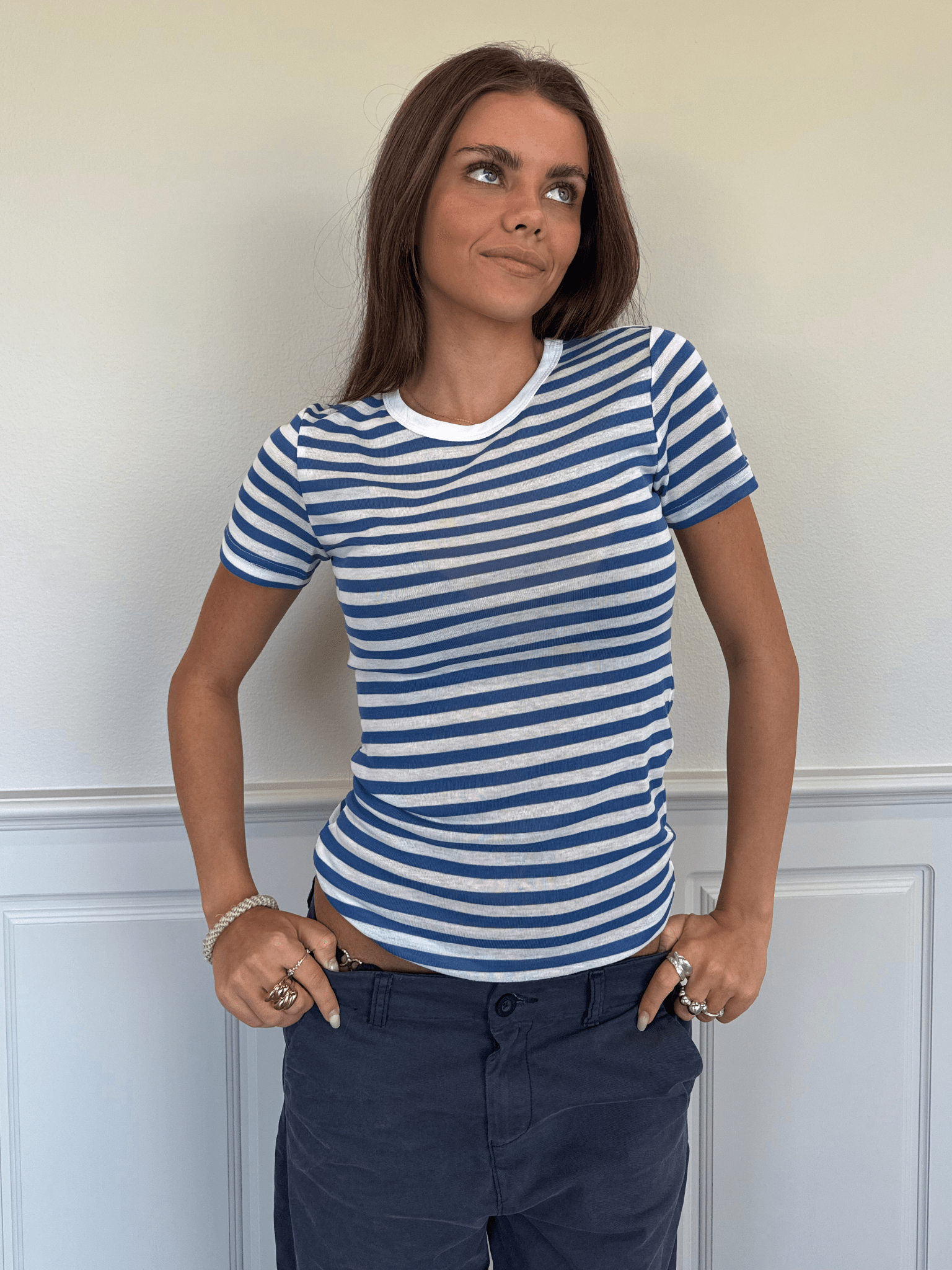 EBBA T-SHIRT - BLUE