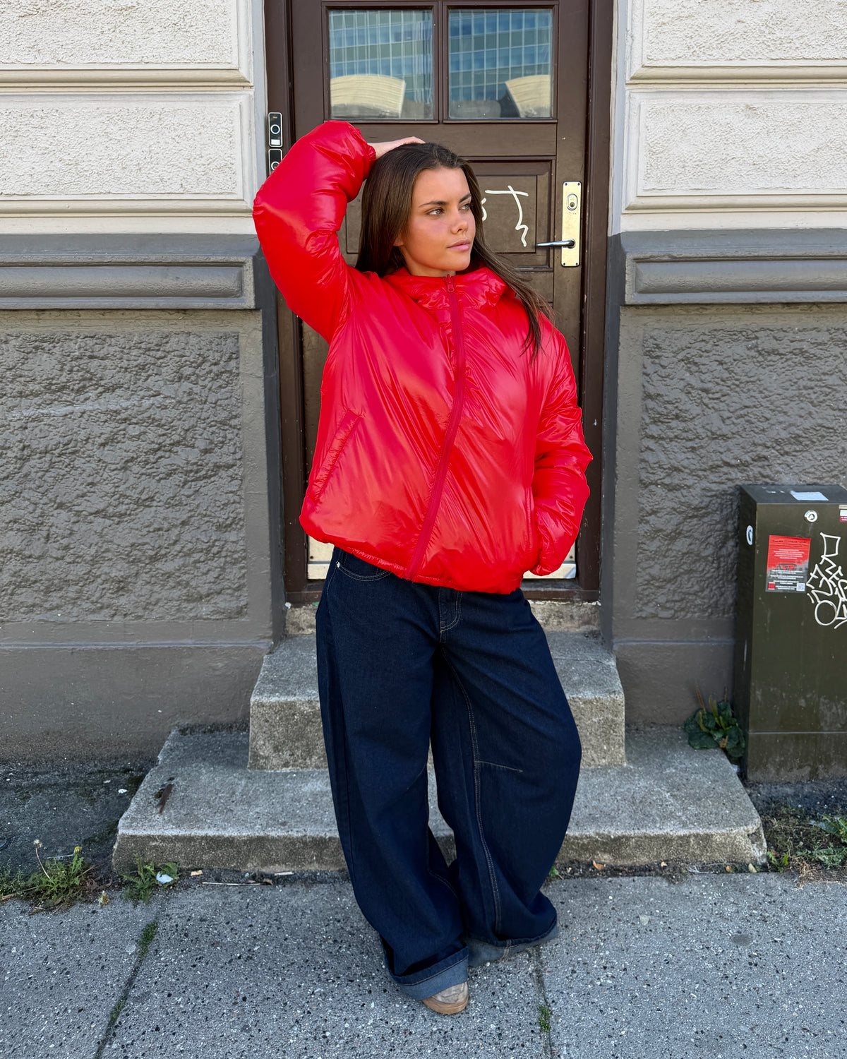 ALMA DOWN JACKET i red – billede 13