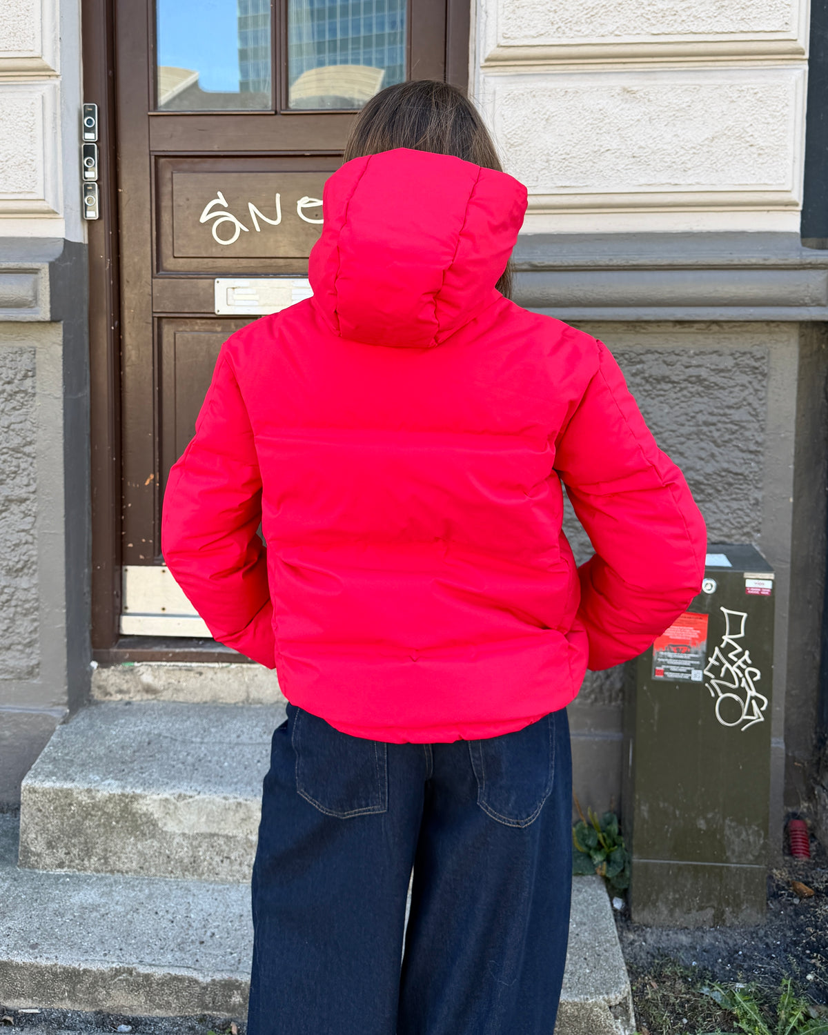 ALMA DOWN JACKET i red – billede 10
