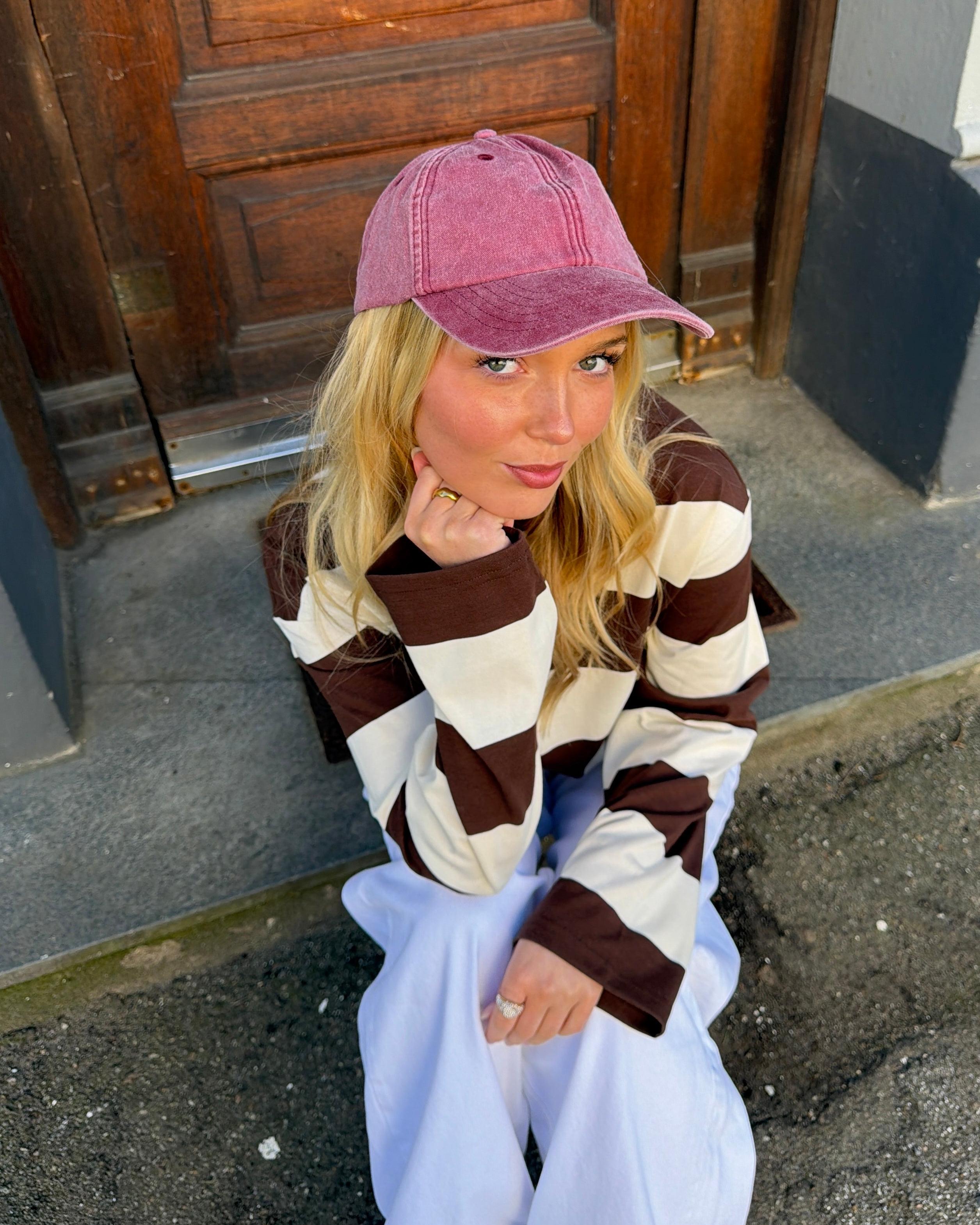PERFECT CAP - VINTAGE RED - fra Dinvintageshop