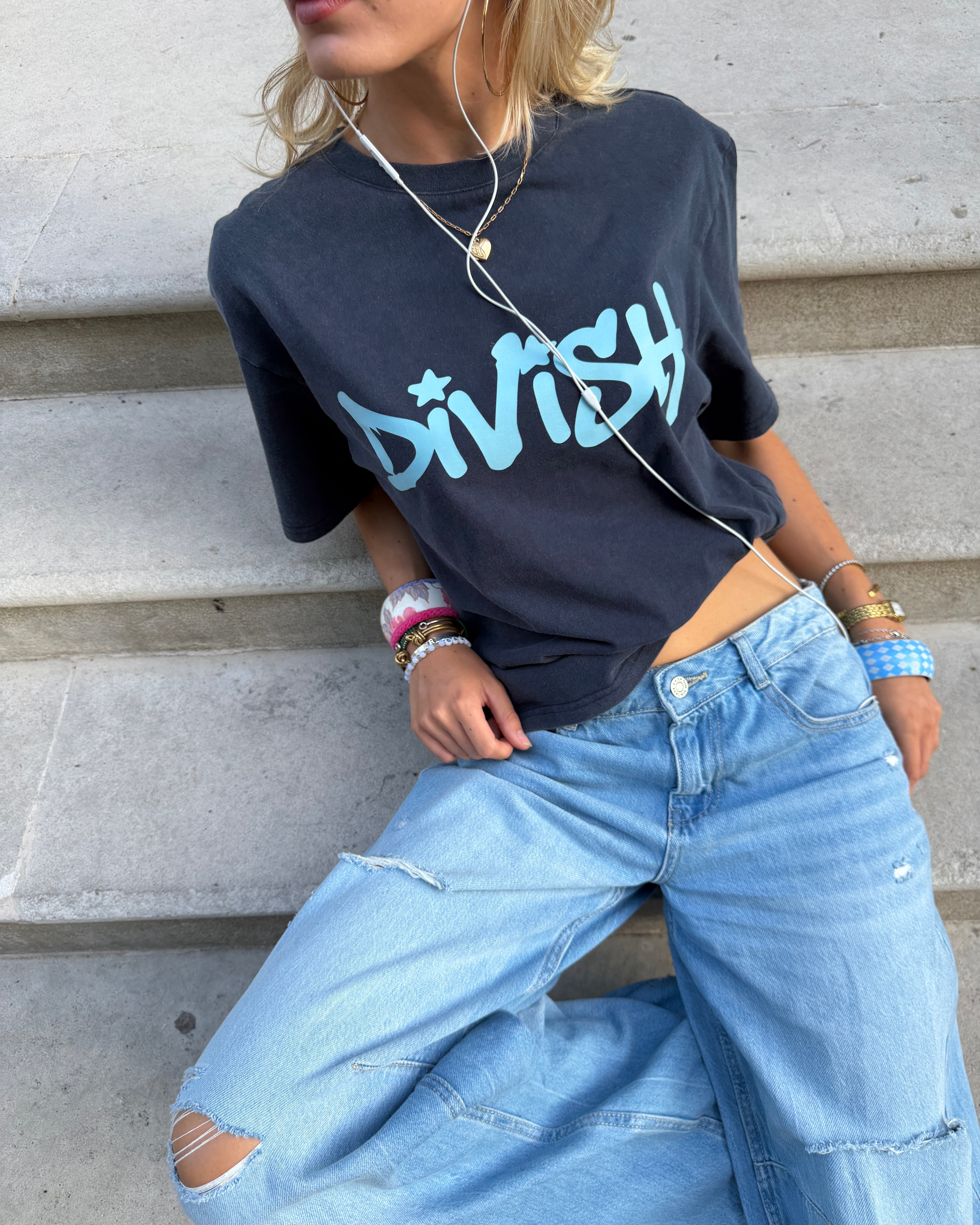 DUA TEE SHORT-SLEEVED - NAVY