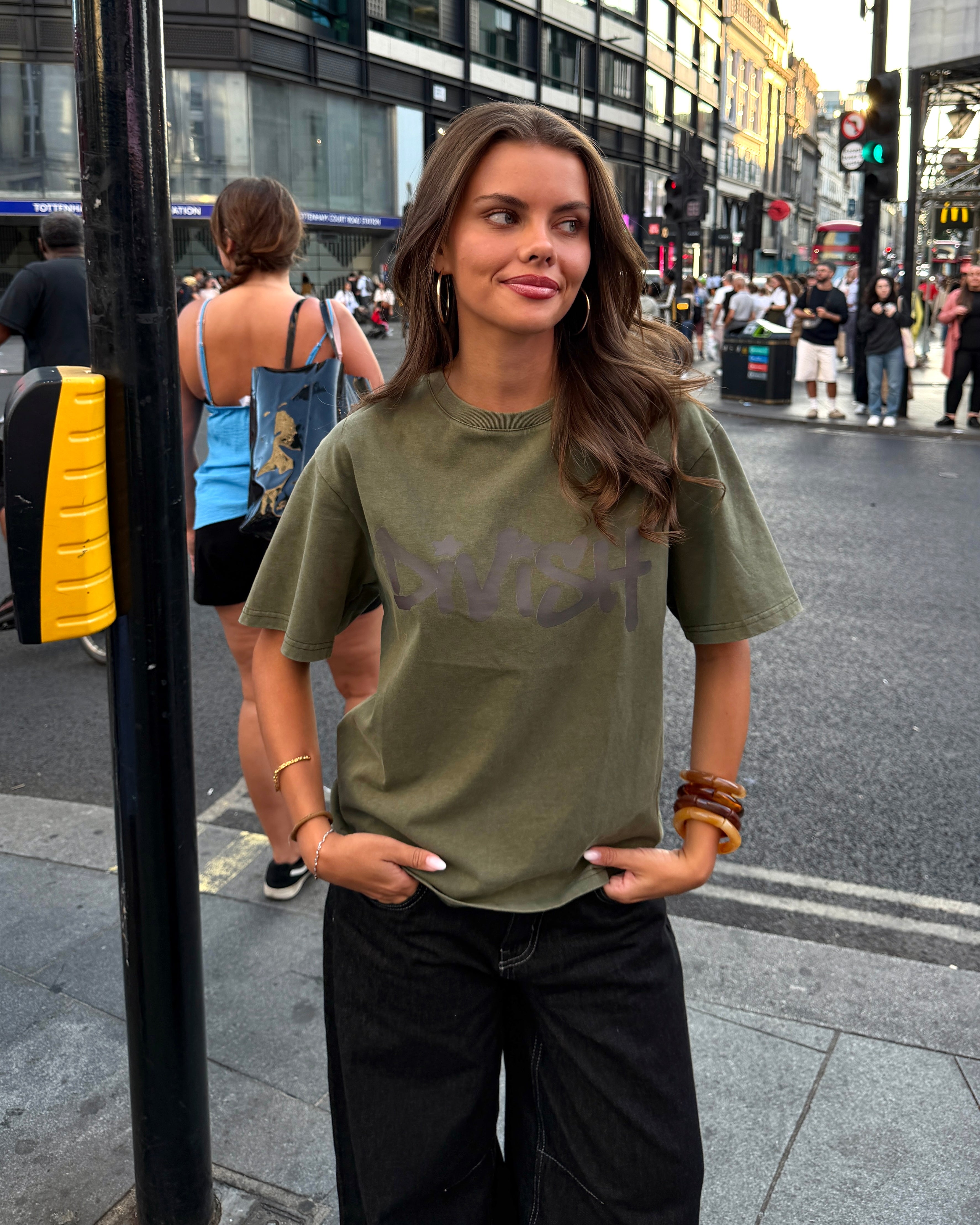 DUA TEE SHORT-SLEEVED - OLIVE