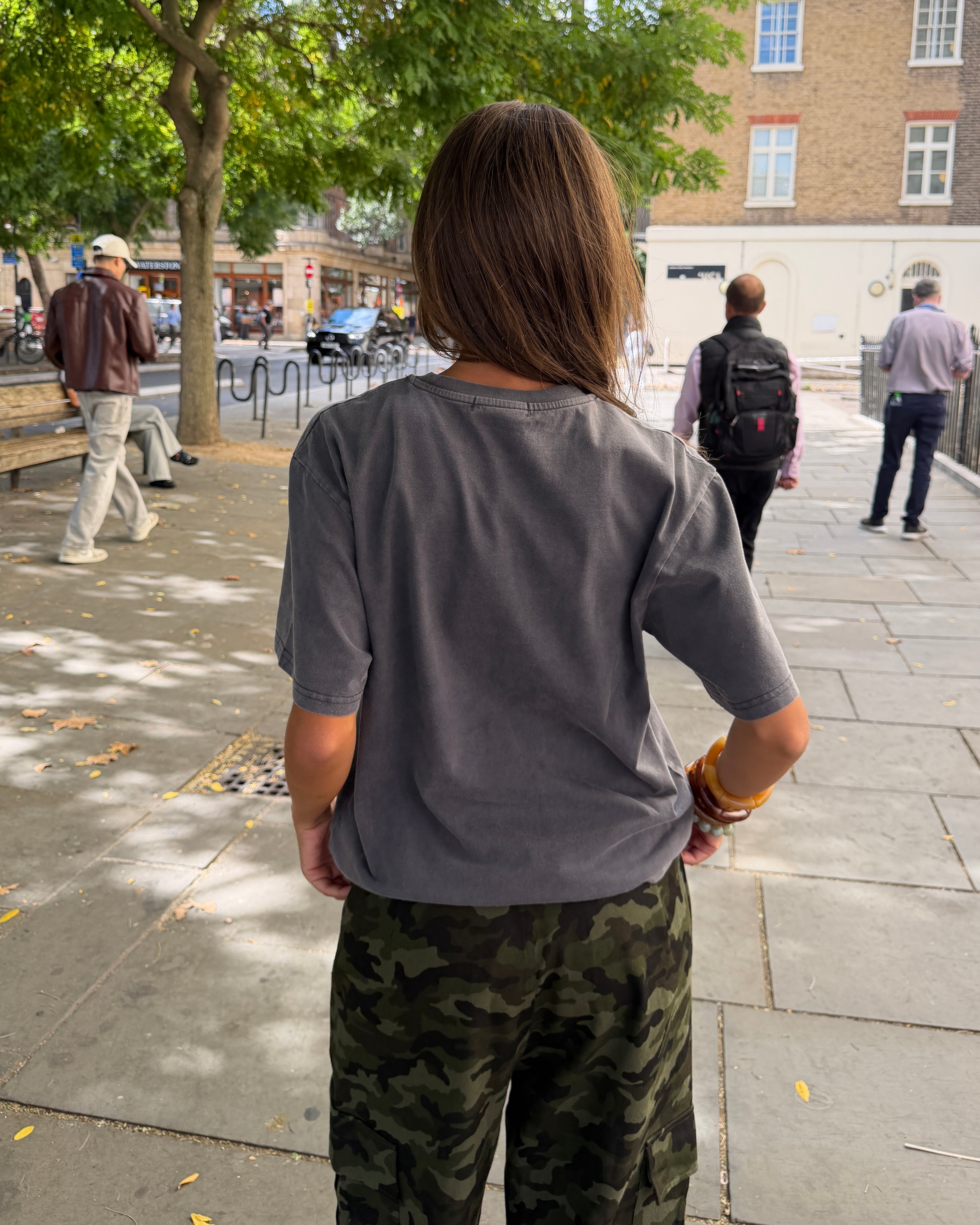 DUA TEE SHORT-SLEEVE - GREY
