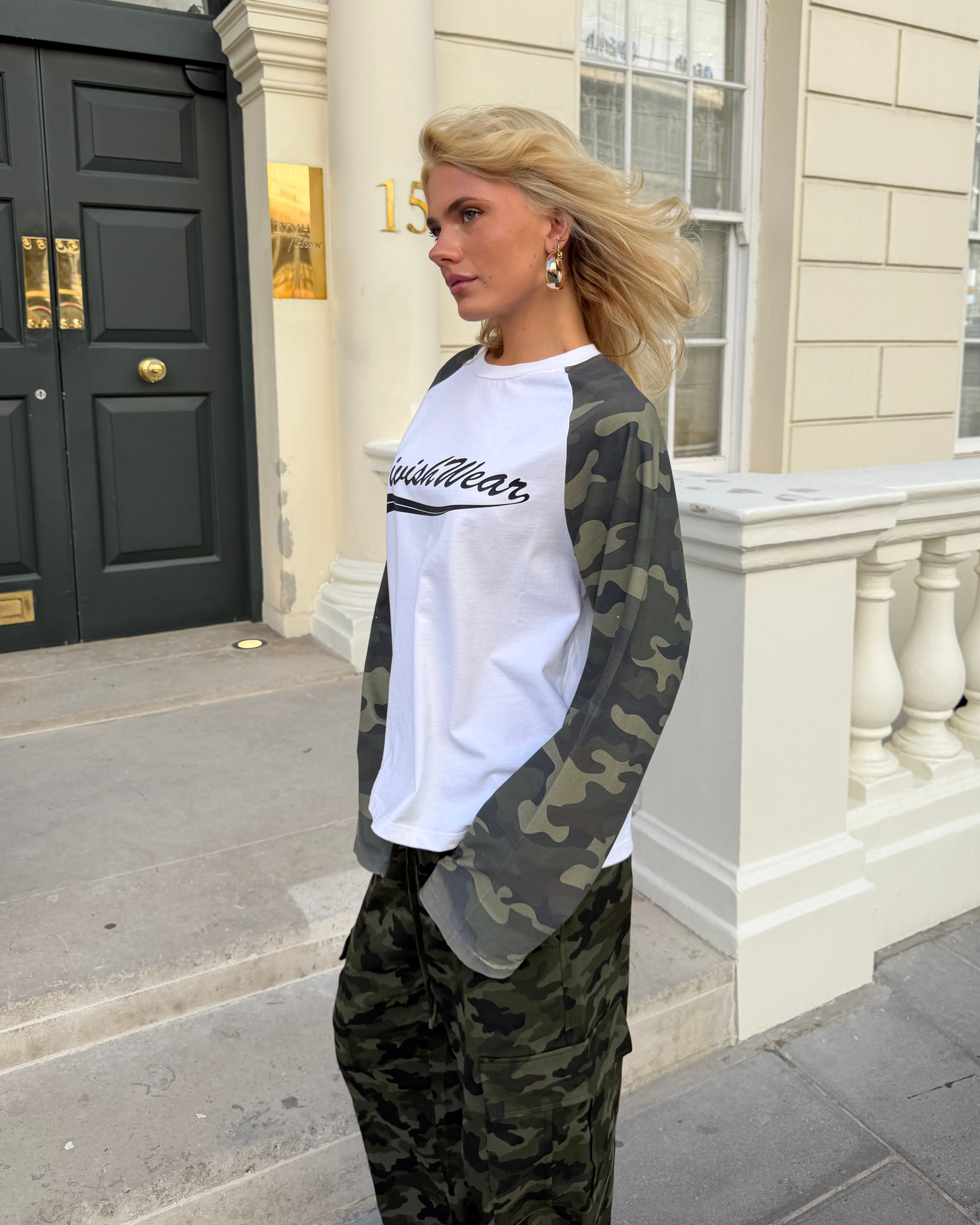 DAHLIA TEE - CAMO