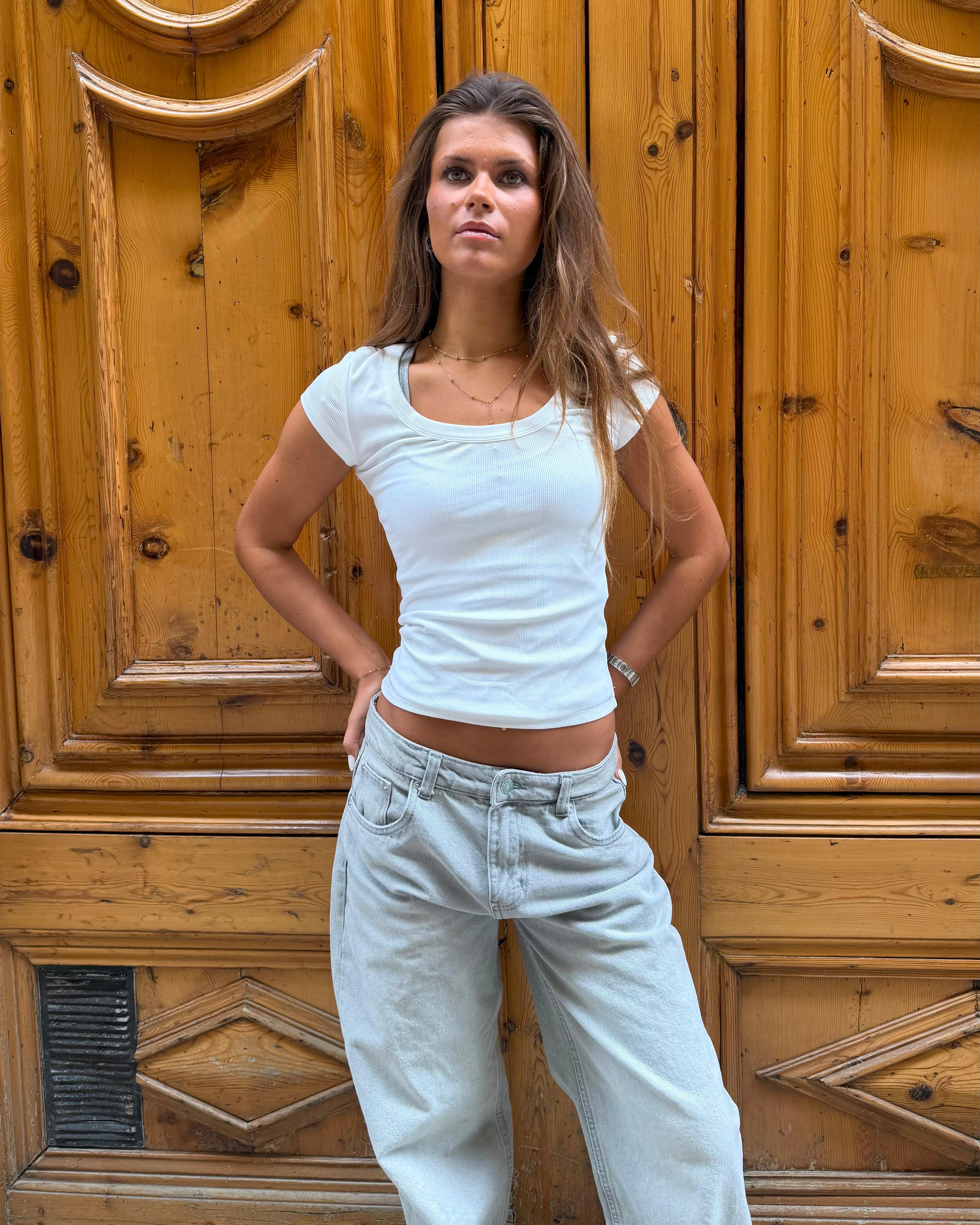 EBBA T-SHIRT - BLUE