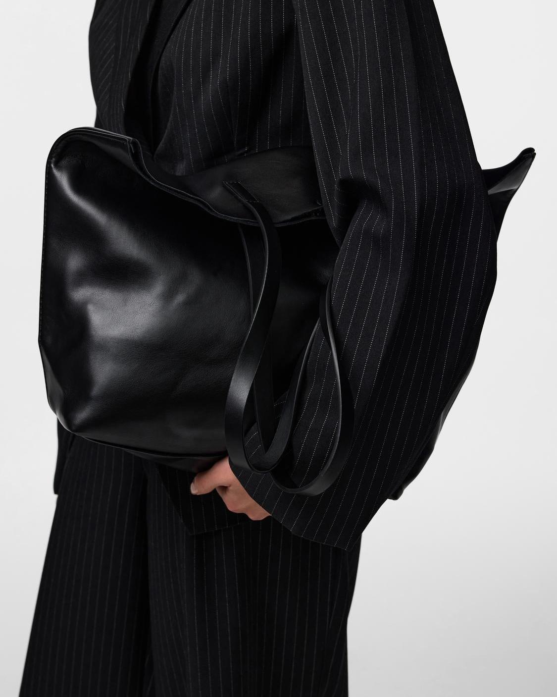 ANILLA SHOPPER BAG - BLACK