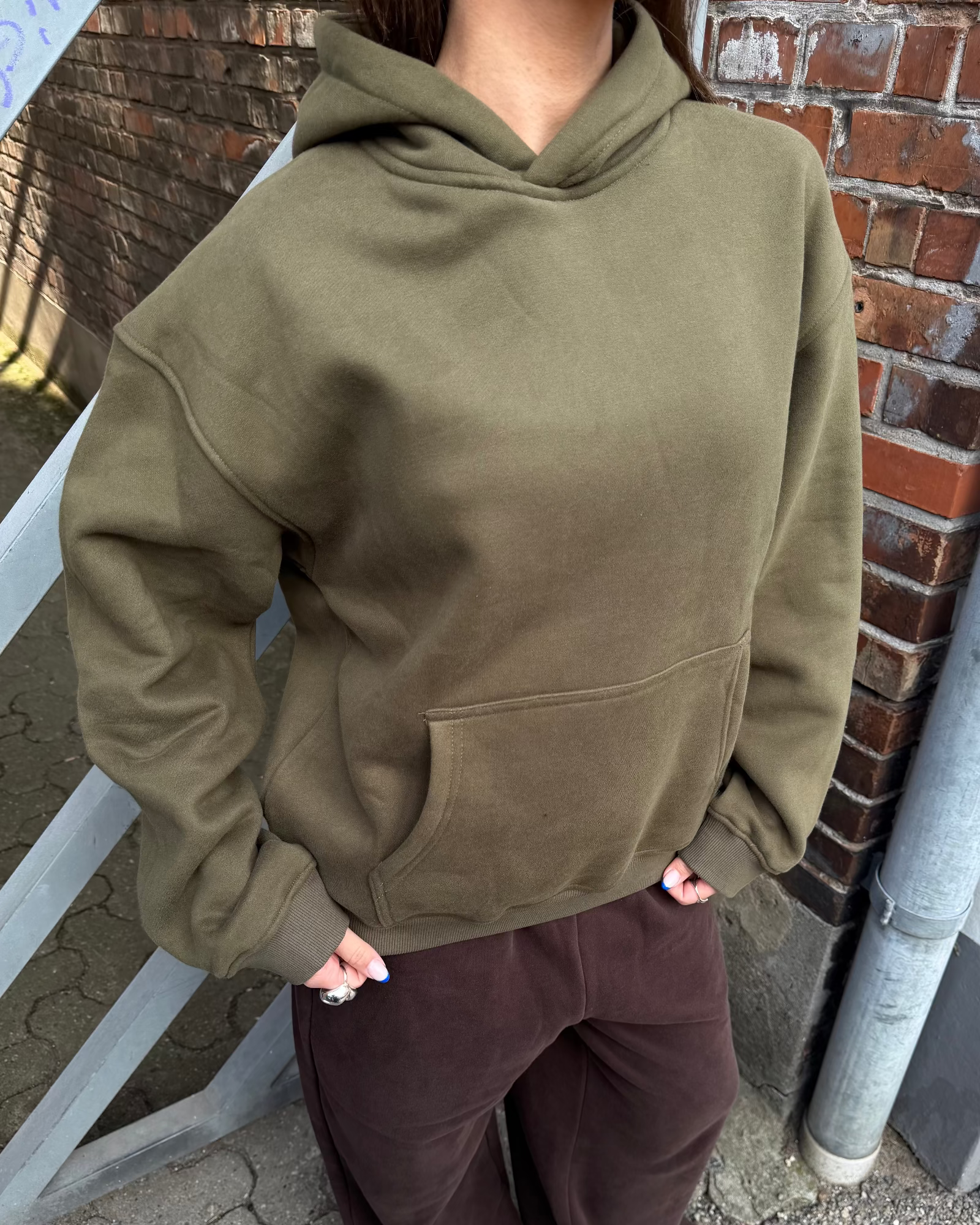 ASH SCUBA ZIP HOODIE - GREY