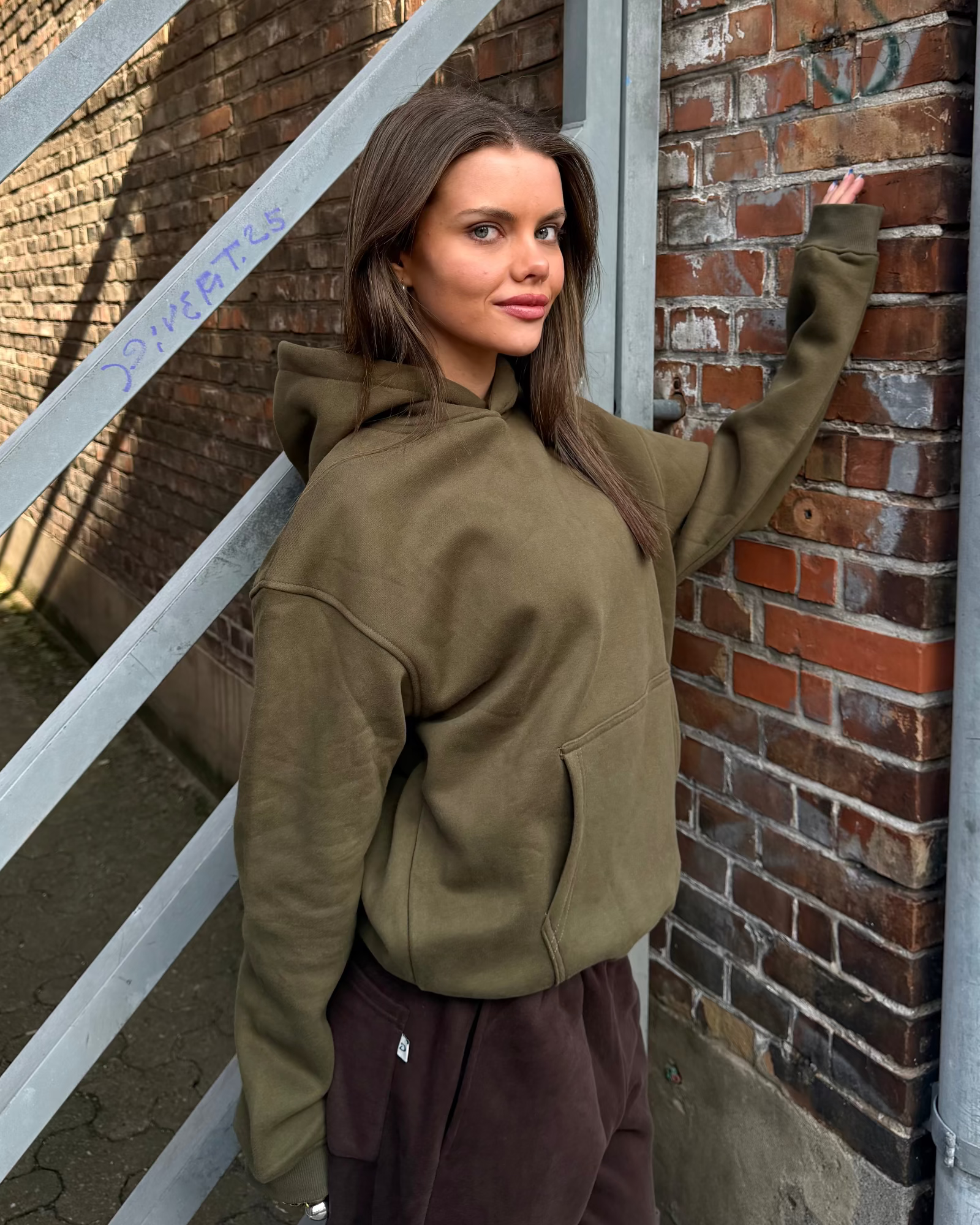 ASH SCUBA ZIP HOODIE - GREY