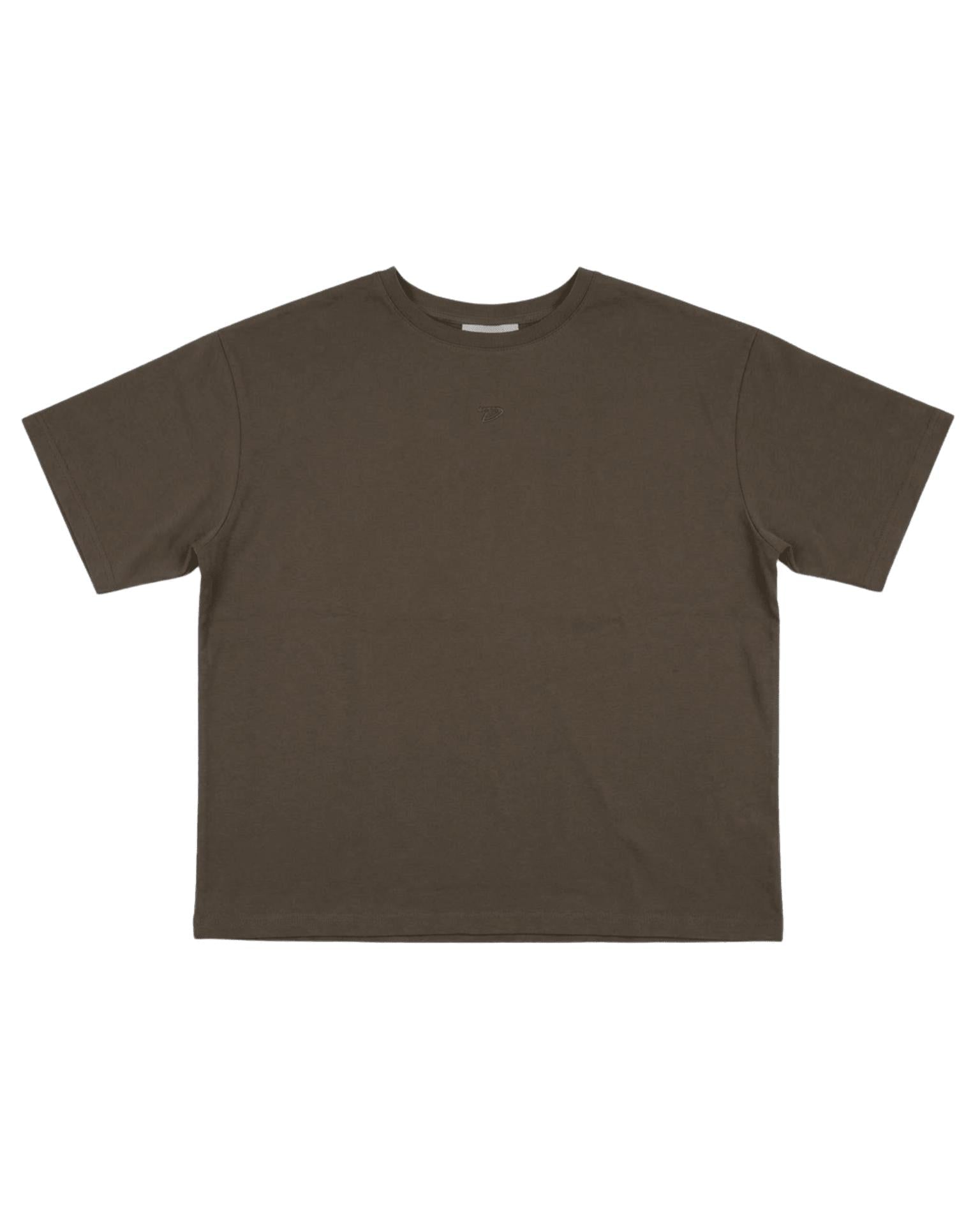 ACE BOXFIT TEE - DARK BROWN