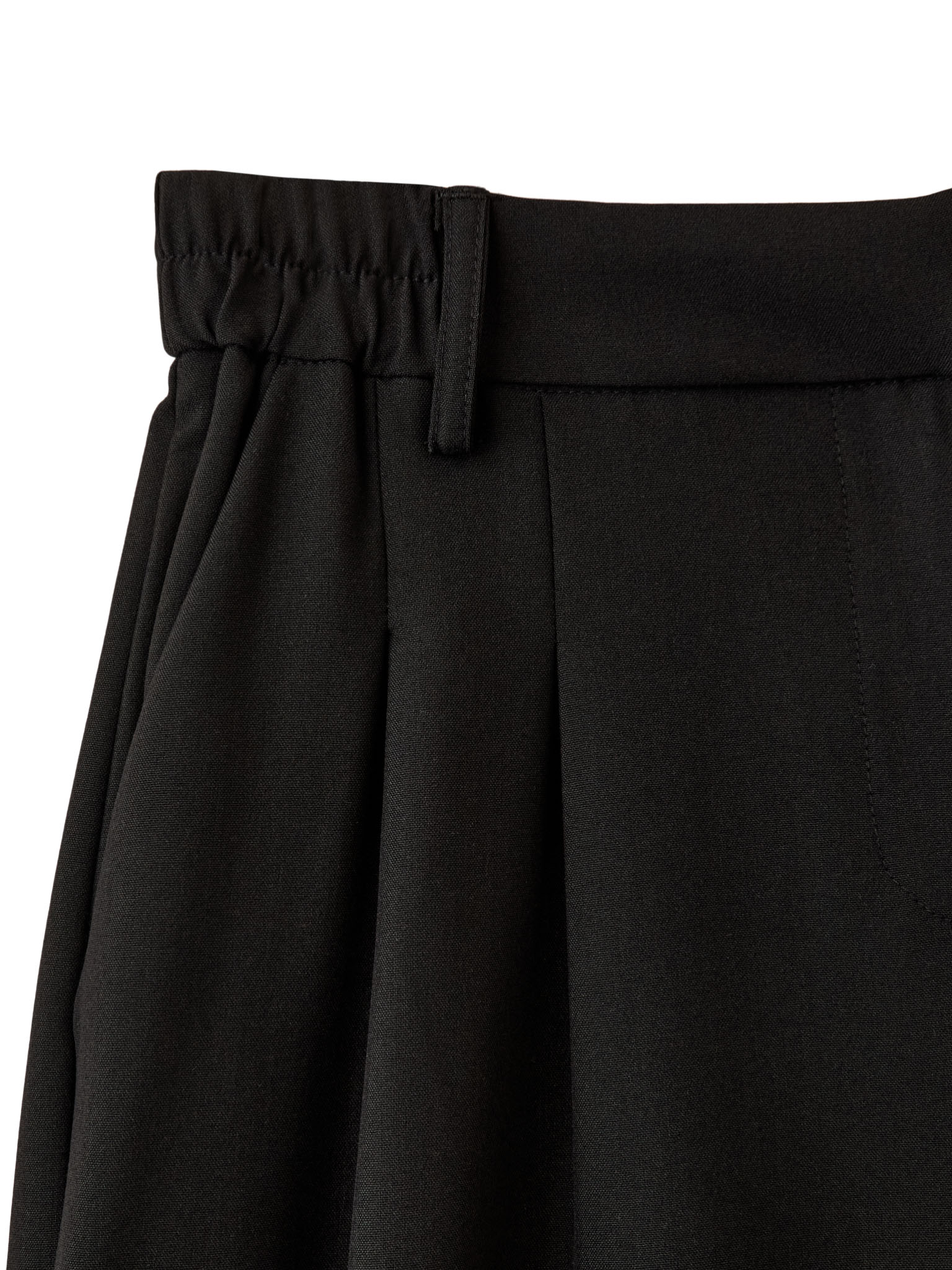 AIA BAGGY SUIT PANT - BLACK - Dinvintageshop