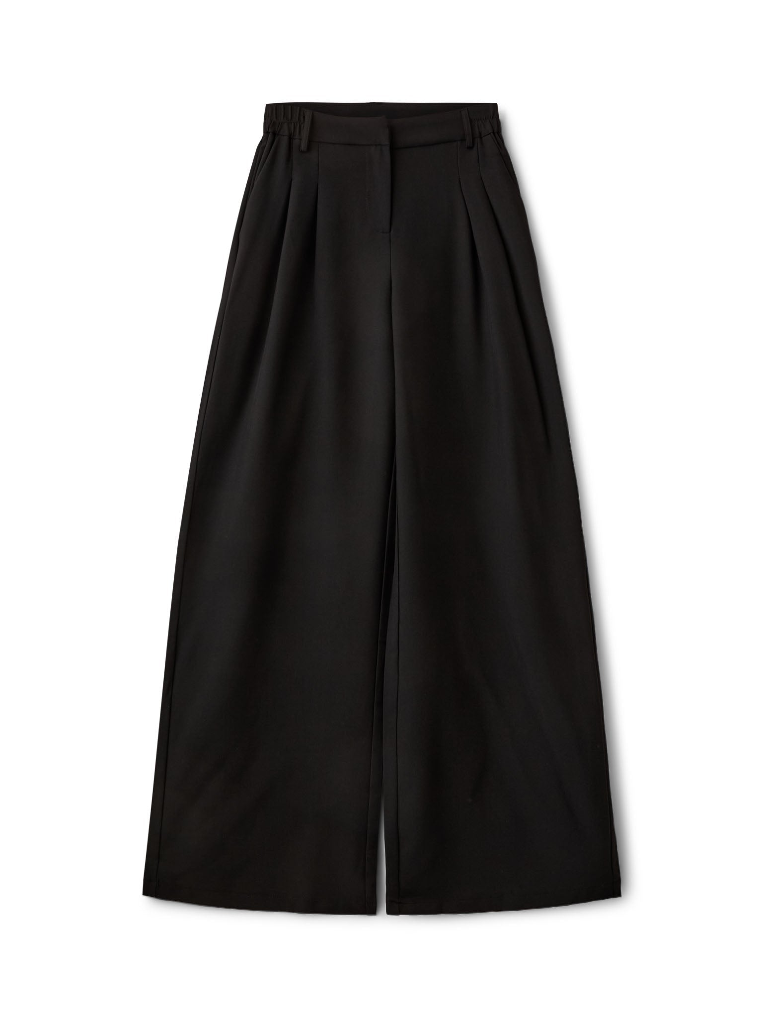 AIA BAGGY SUIT PANT - BLACK - Dinvintageshop