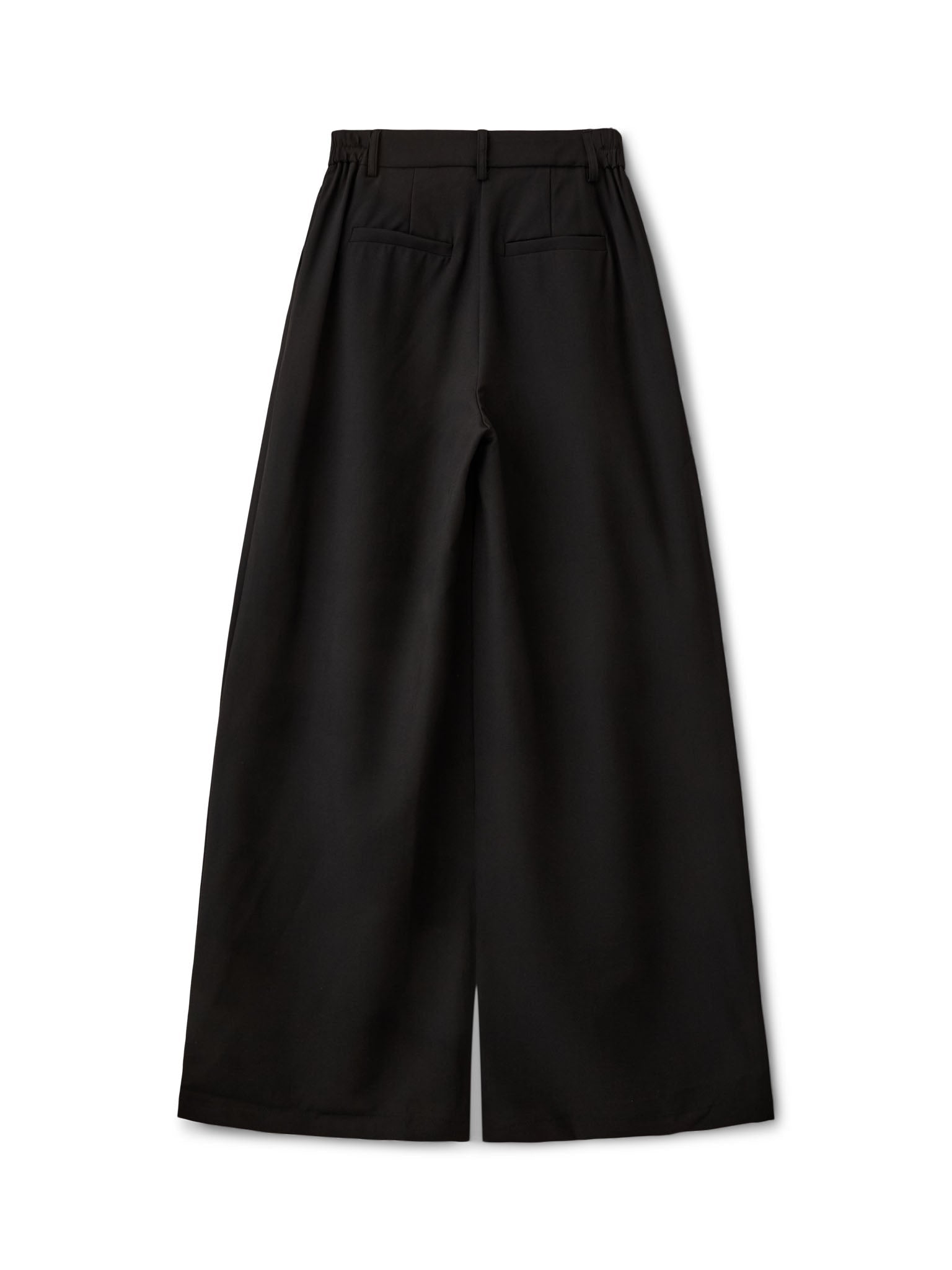 AIA BAGGY SUIT PANT - BLACK - Dinvintageshop