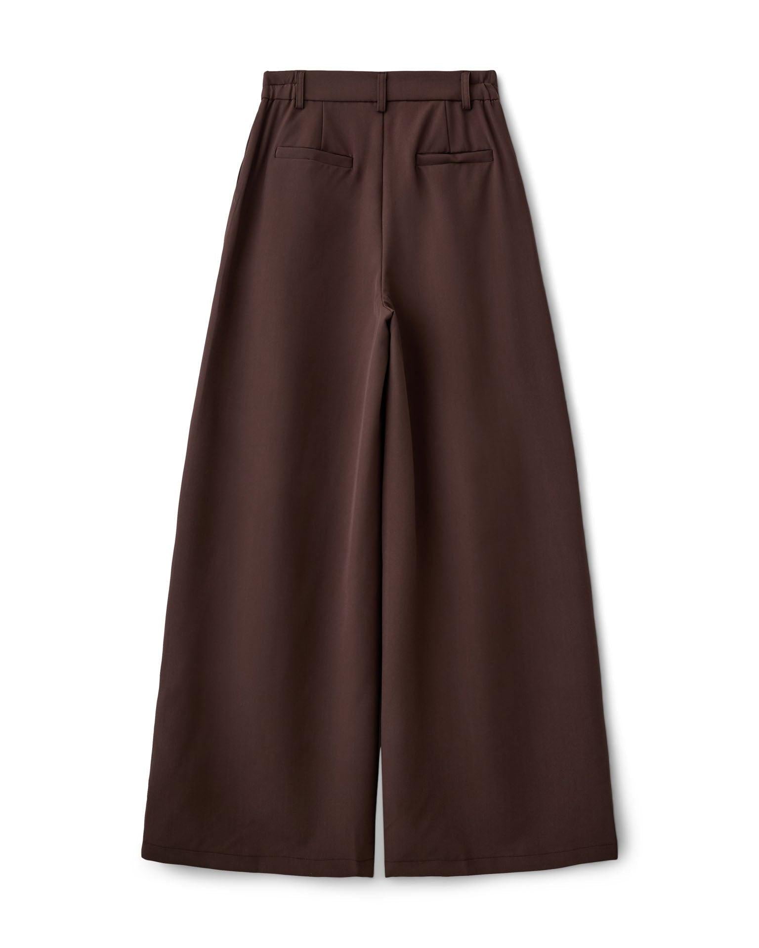 AIA BAGGY SUIT PANT - BROWN - Dinvintageshop